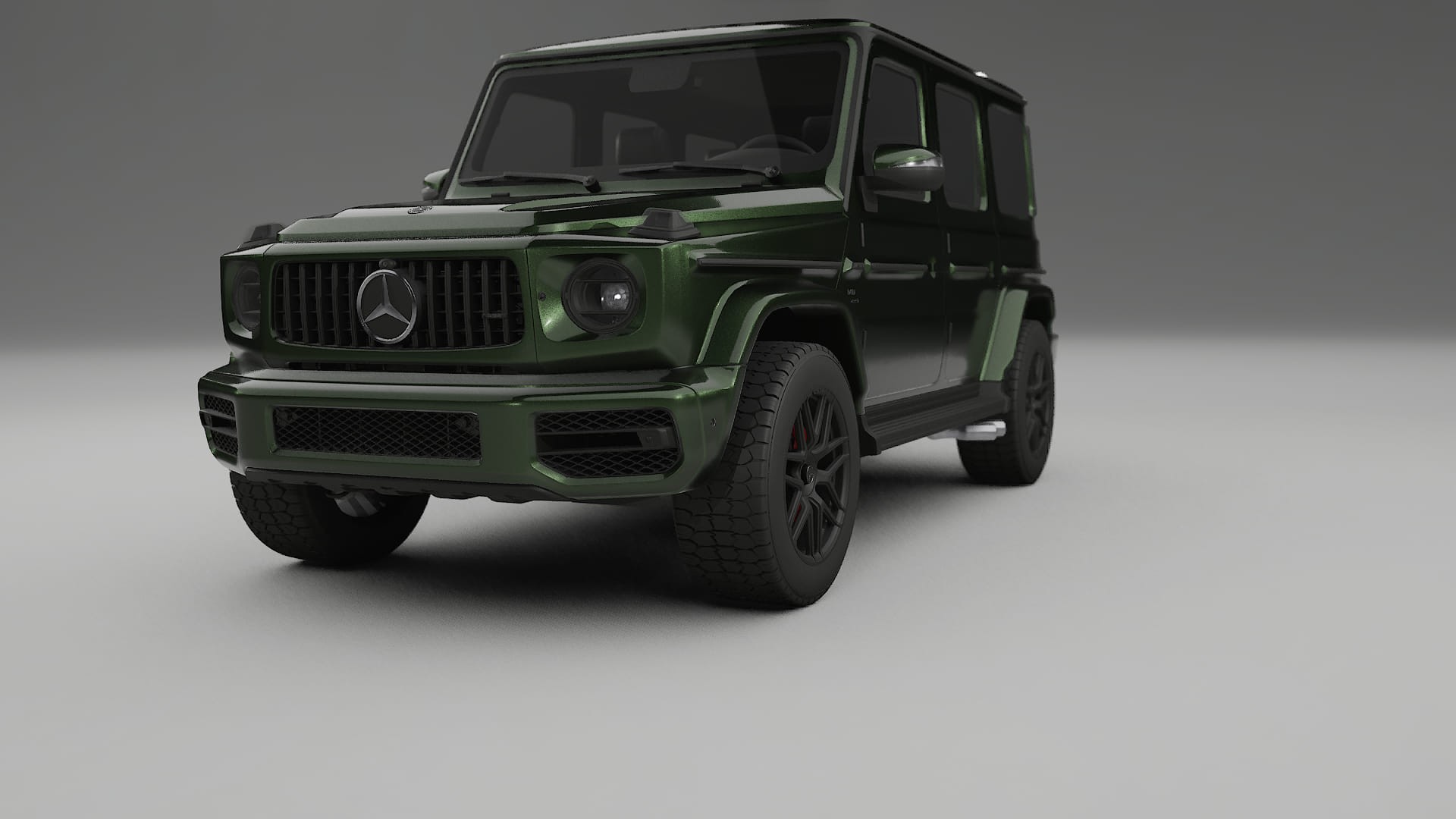 Mercedes G63 AMG W463A TPU Paint Protection Film | LAGOON Color Change PPF Full Pre-Cut Kit