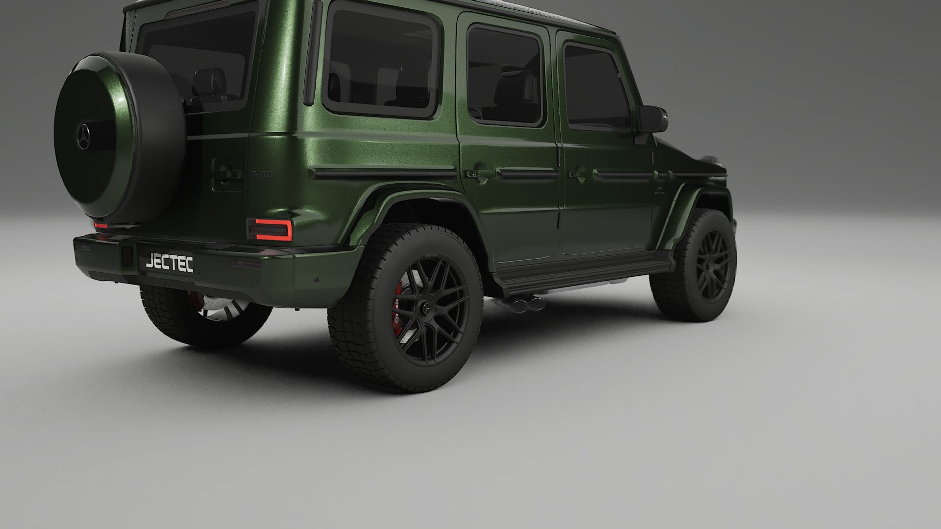 Mercedes G63 AMG W463A TPU Paint Protection Film | LAGOON Color Change PPF Full Pre-Cut Kit