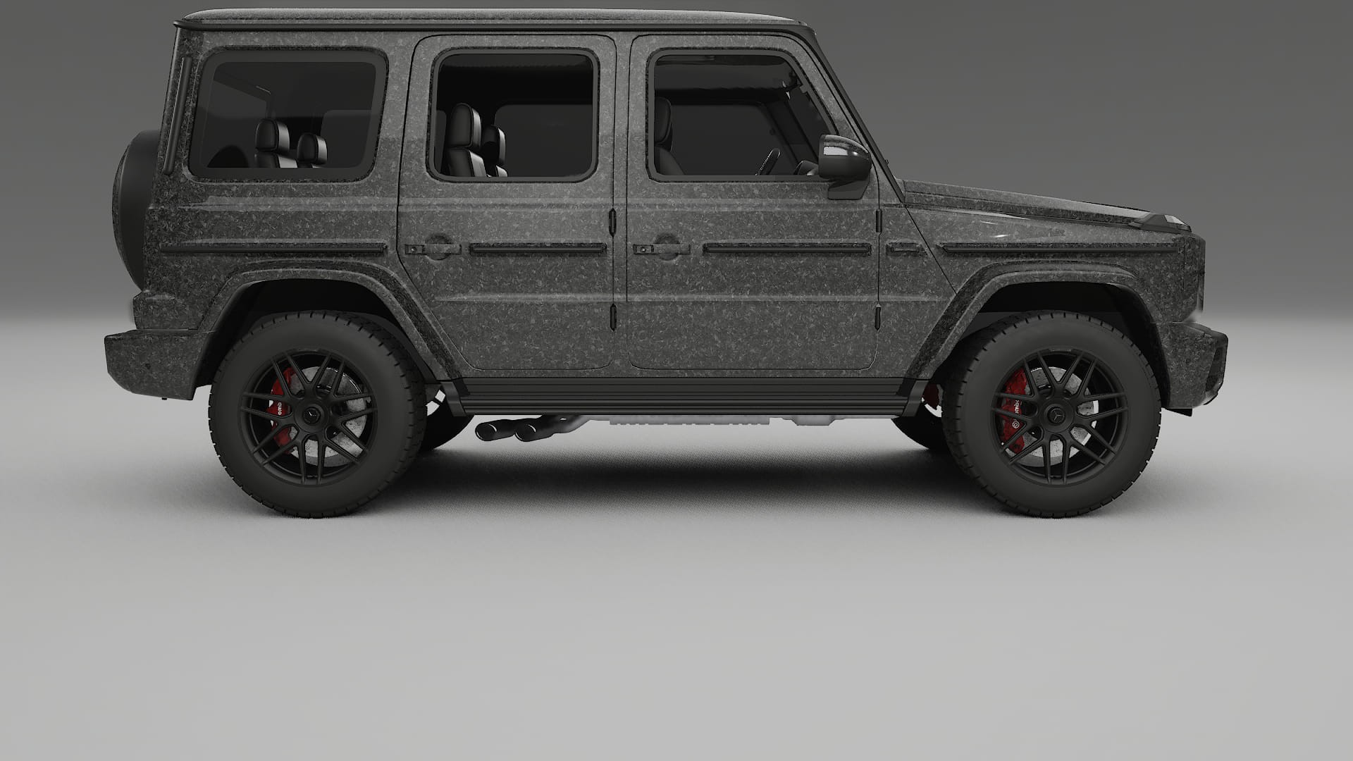 Mercedes G63 AMG W463A TPU Paint Protection Film | FORGED S Color Change PPF Full Pre-Cut Kit