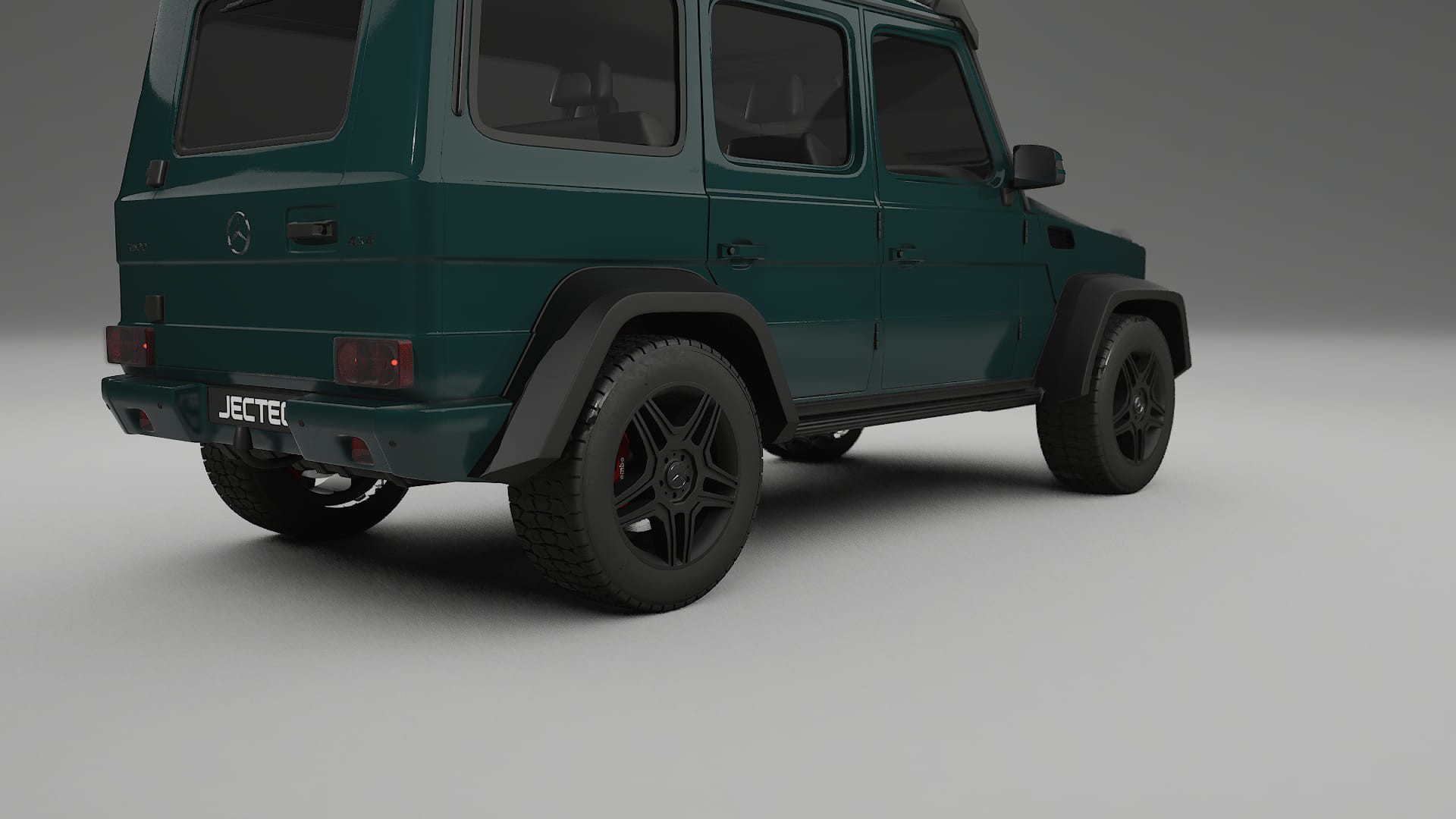 Mercedes G-class 4x4 W463 TPU Paint Protection Film | INFERNO Color Change PPF Full Pre-Cut Kit