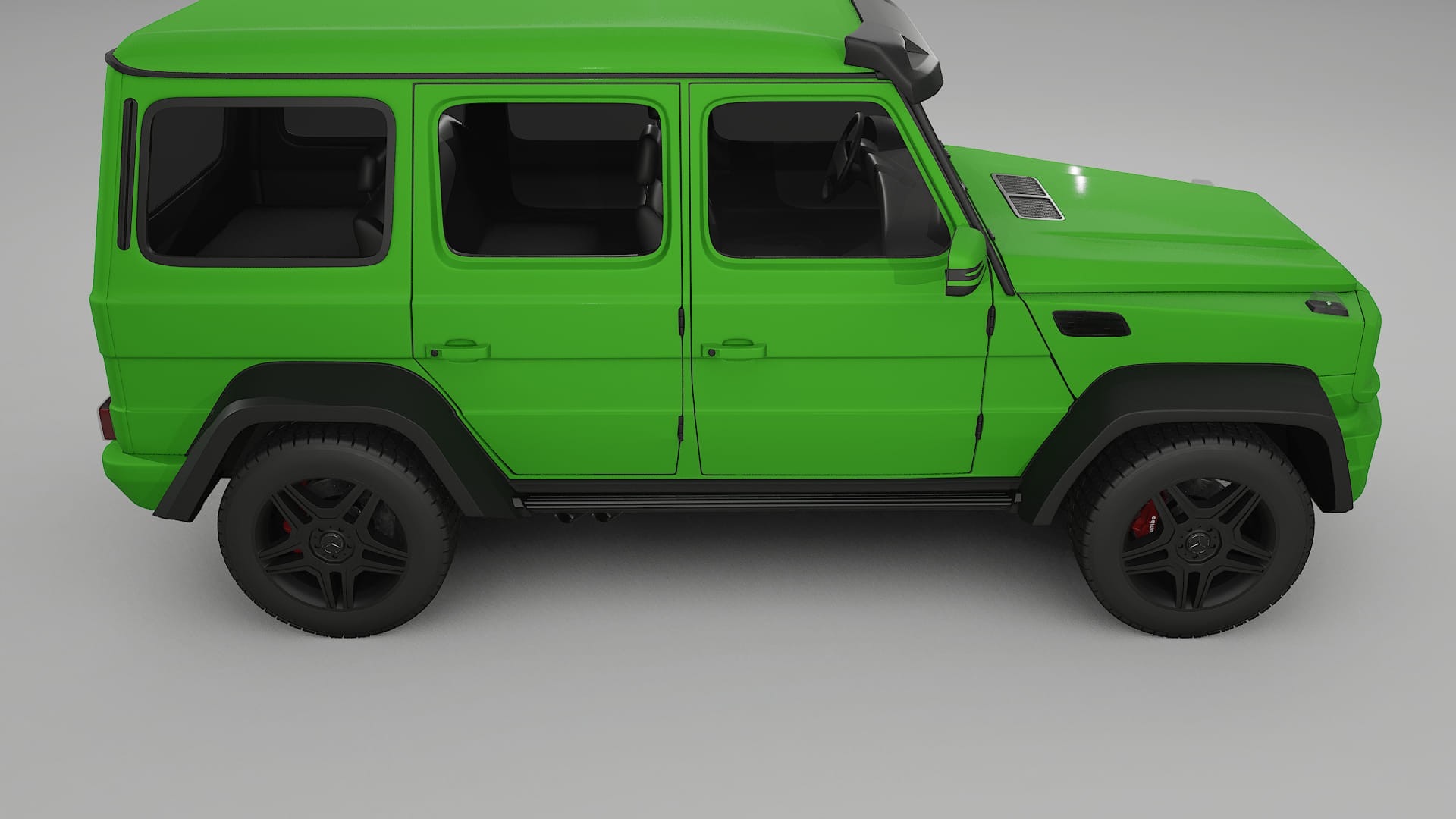 Mercedes G-class 4x4 W463 TPU Paint Protection Film | VENOM Color Change PPF Full Pre-Cut Kit