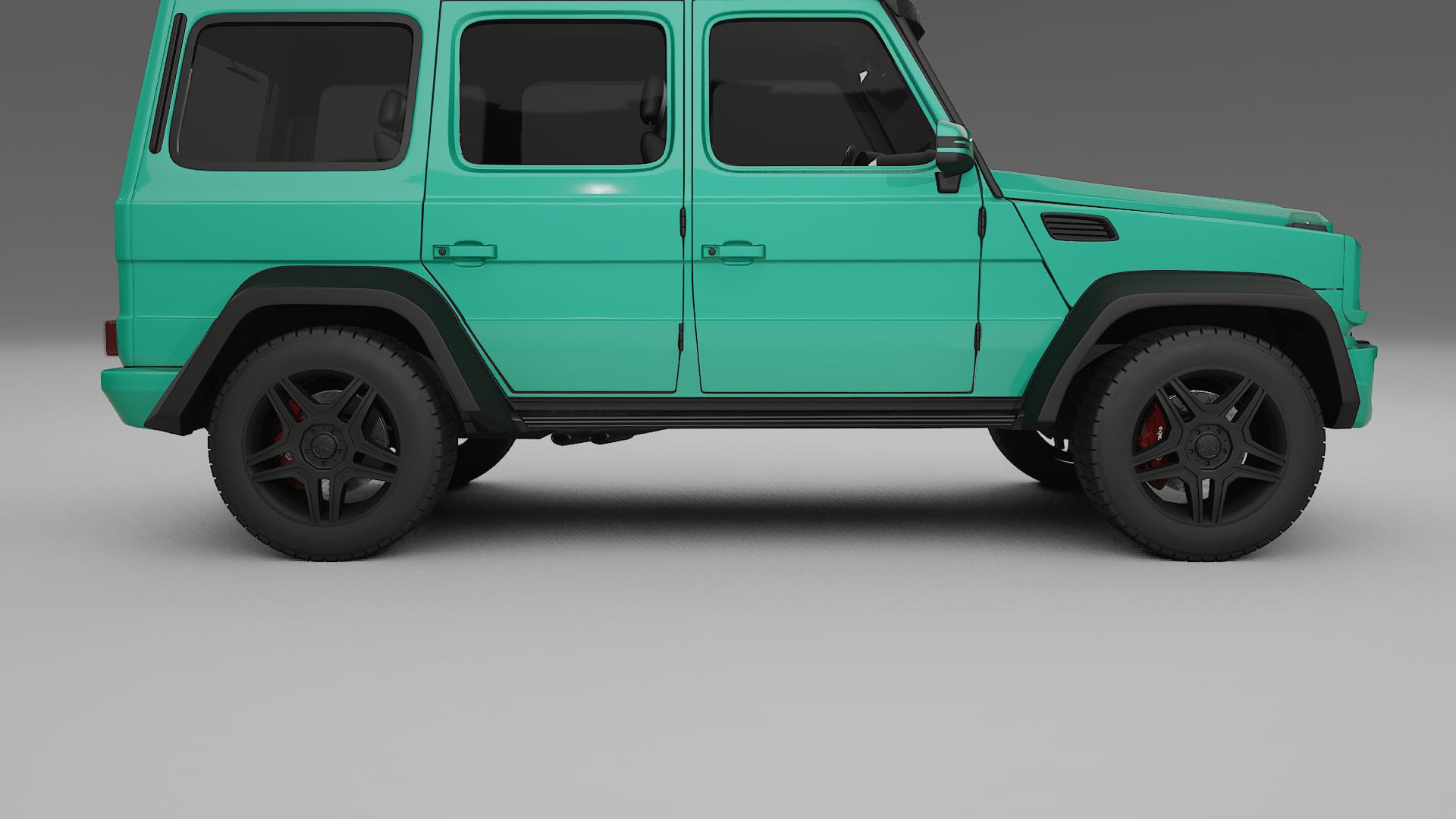 Mercedes G-class 4x4 W463 TPU Paint Protection Film | JEWEL Color Change PPF Full Pre-Cut Kit
