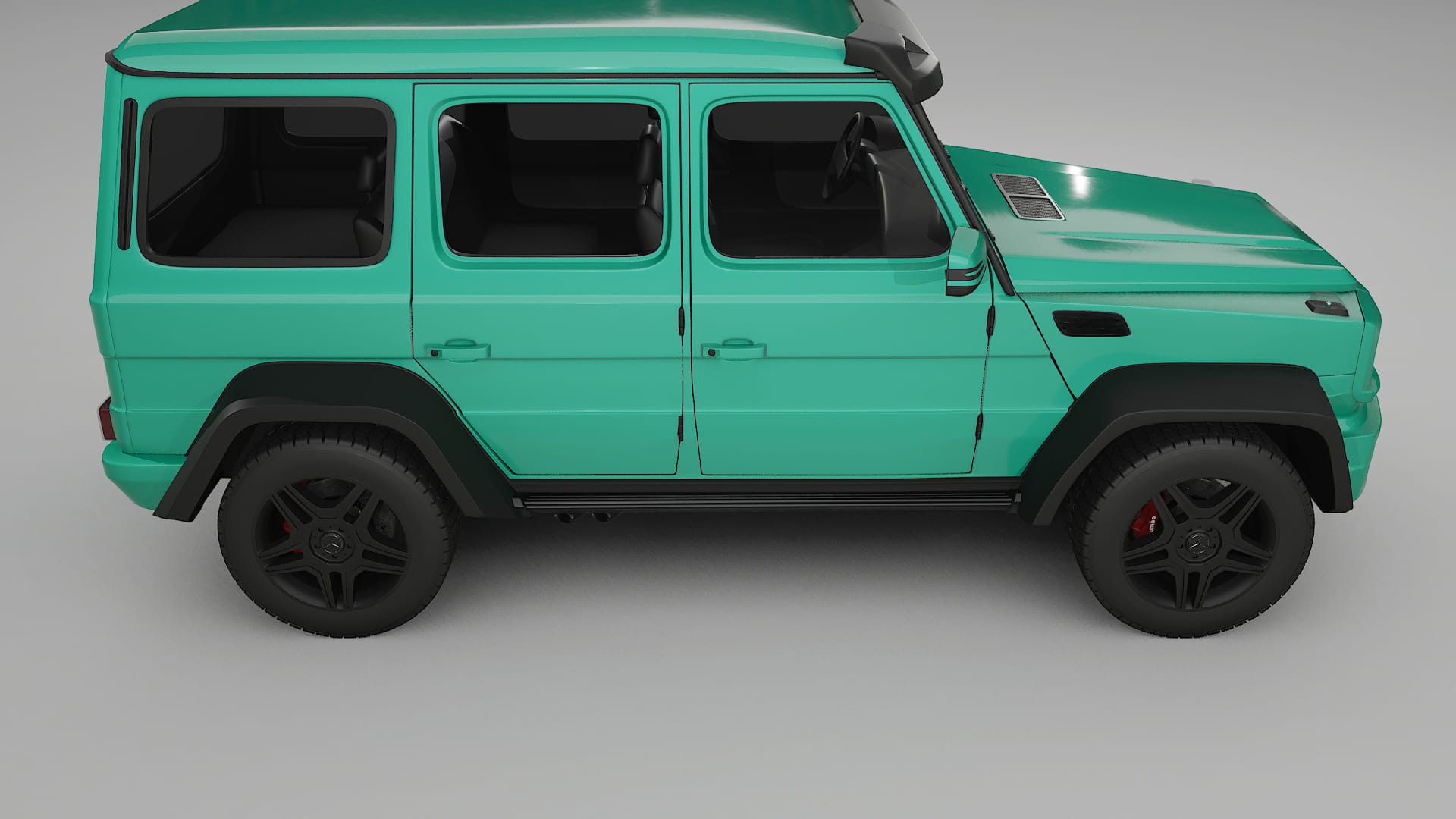 Mercedes G-class 4x4 W463 TPU Paint Protection Film | JEWEL Color Change PPF Full Pre-Cut Kit