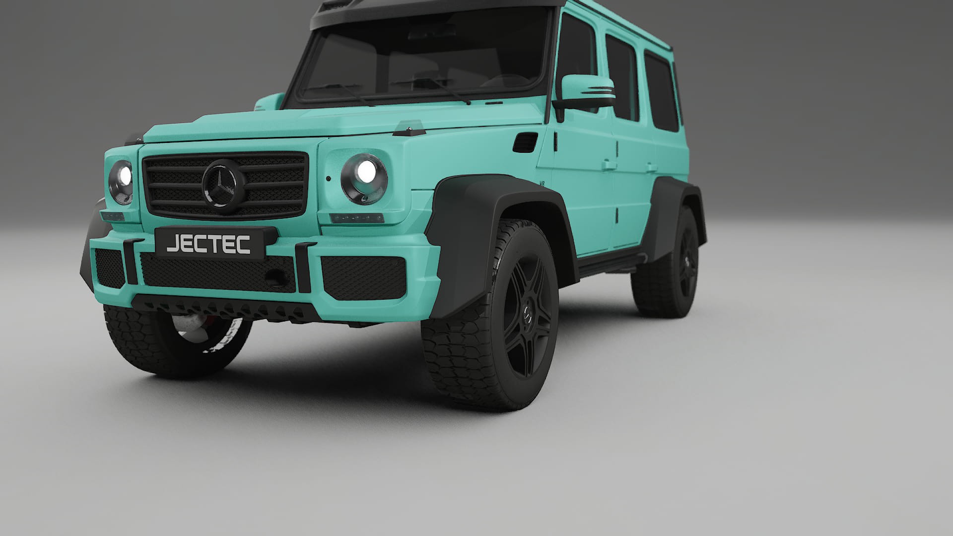 Mercedes G-class 4x4 W463 TPU Paint Protection Film | FROST Color Change PPF Full Pre-Cut Kit