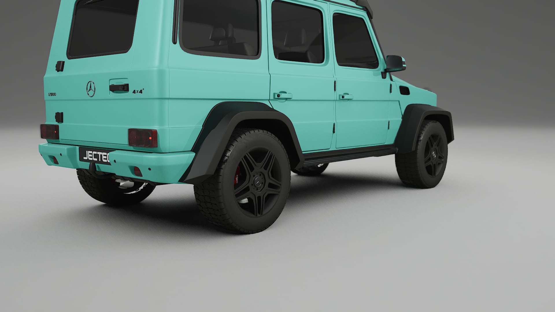 Mercedes G-class 4x4 W463 TPU Paint Protection Film | FROST Color Change PPF Full Pre-Cut Kit
