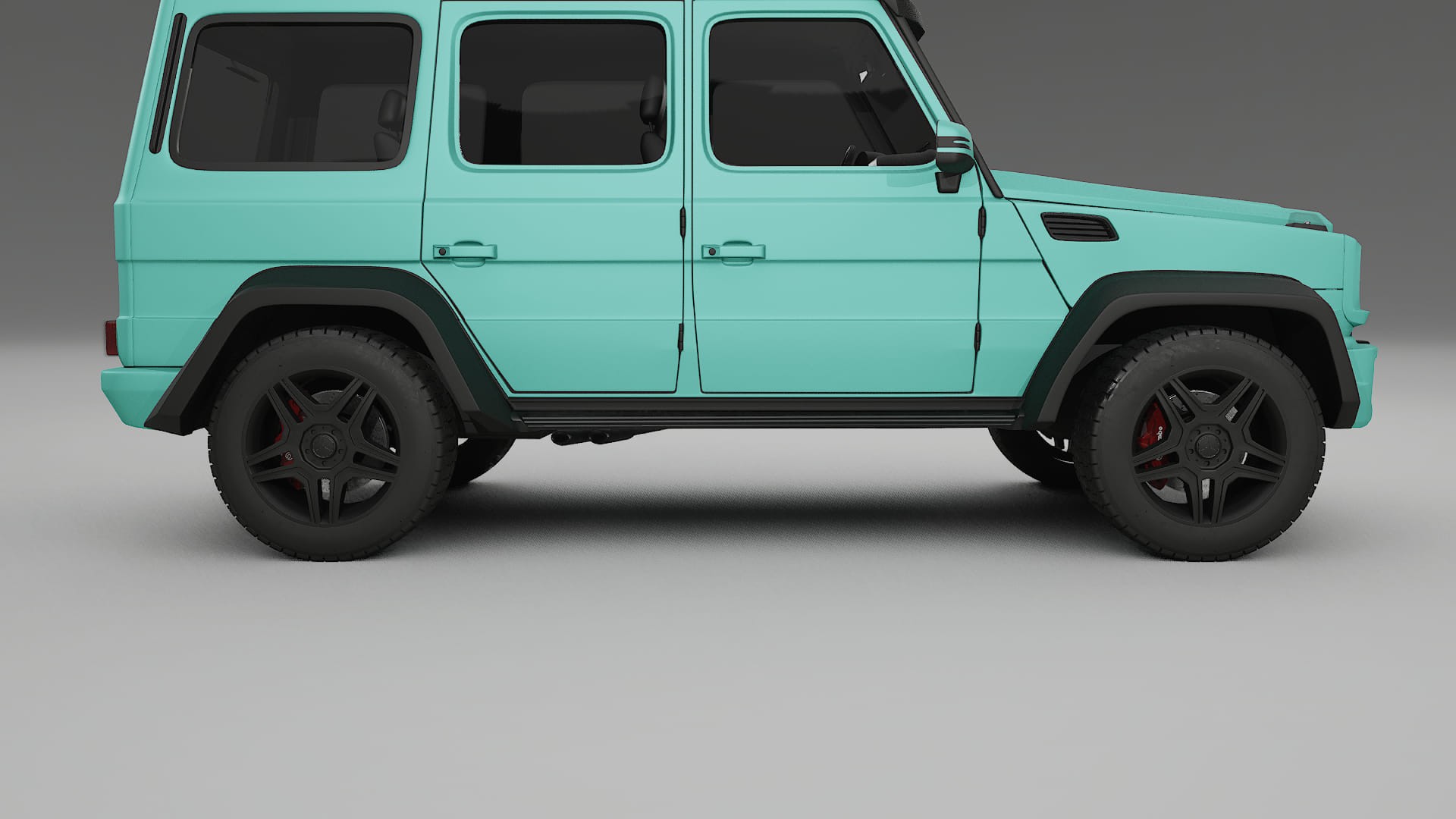 Mercedes G-class 4x4 W463 TPU Paint Protection Film | FROST Color Change PPF Full Pre-Cut Kit