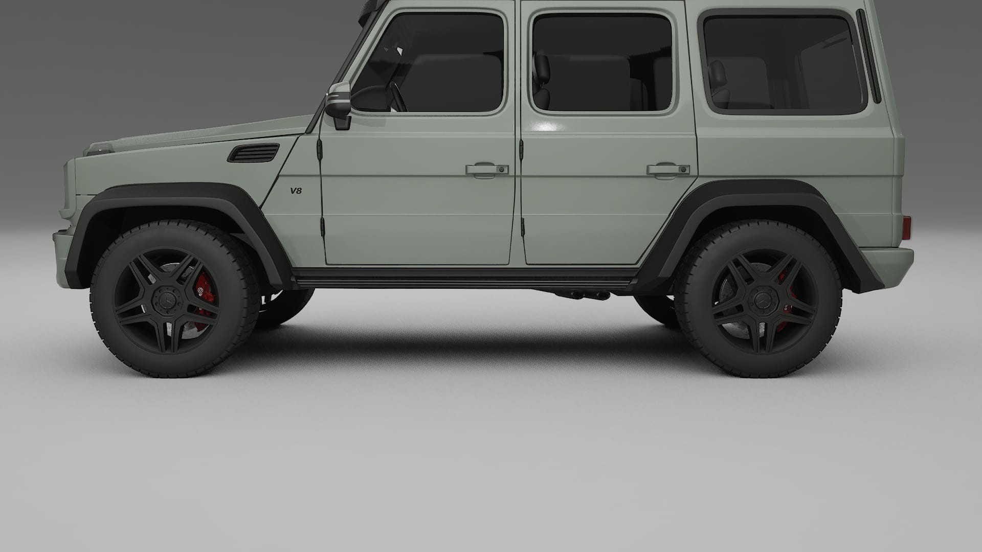 Mercedes G-class 4x4 W463 TPU Paint Protection Film | SLATE Color Change PPF Full Pre-Cut Kit