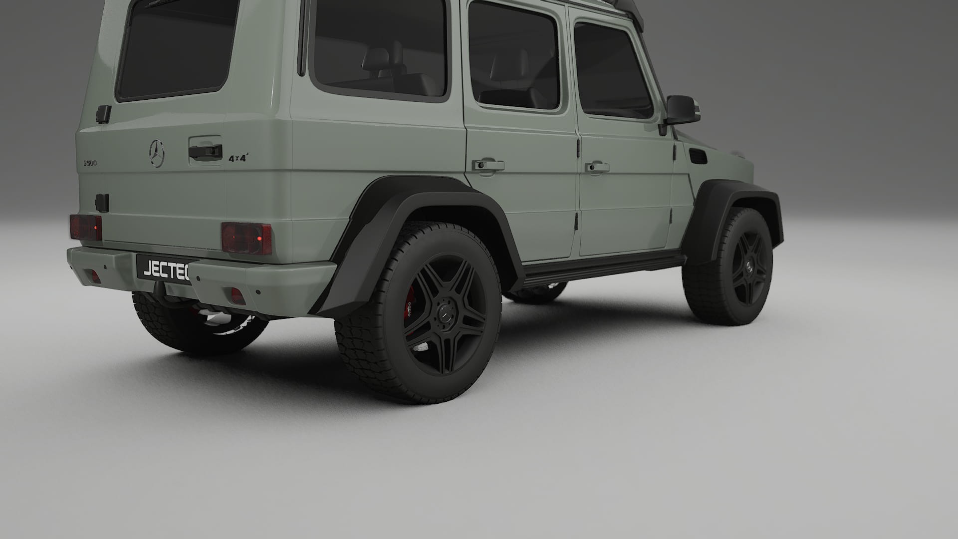 Mercedes G-class 4x4 W463 TPU Paint Protection Film | SLATE Color Change PPF Full Pre-Cut Kit