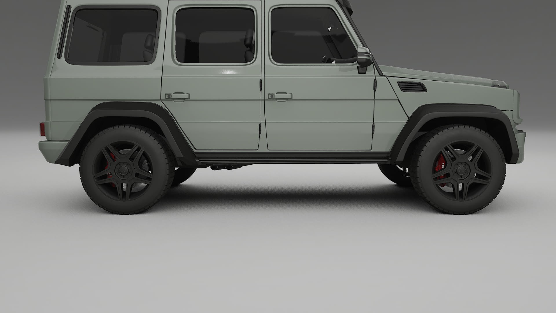 Mercedes G-class 4x4 W463 TPU Paint Protection Film | SLATE Color Change PPF Full Pre-Cut Kit