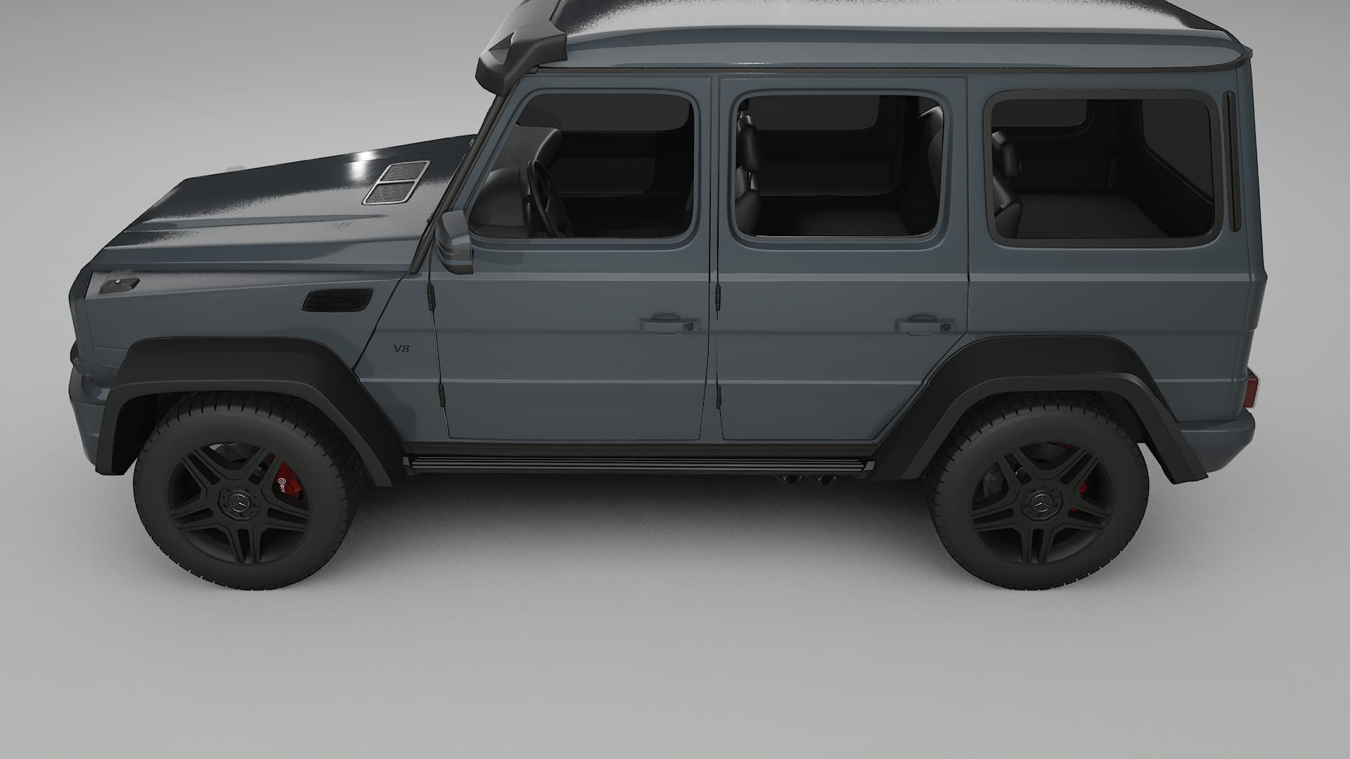 Mercedes G-class 4x4 W463 TPU Paint Protection Film | GRANITE Color Change PPF Full Pre-Cut Kit