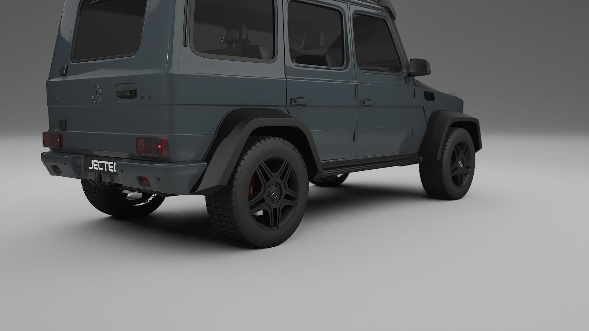 Mercedes G-class 4x4 W463 TPU Paint Protection Film | GRANITE Color Change PPF Full Pre-Cut Kit