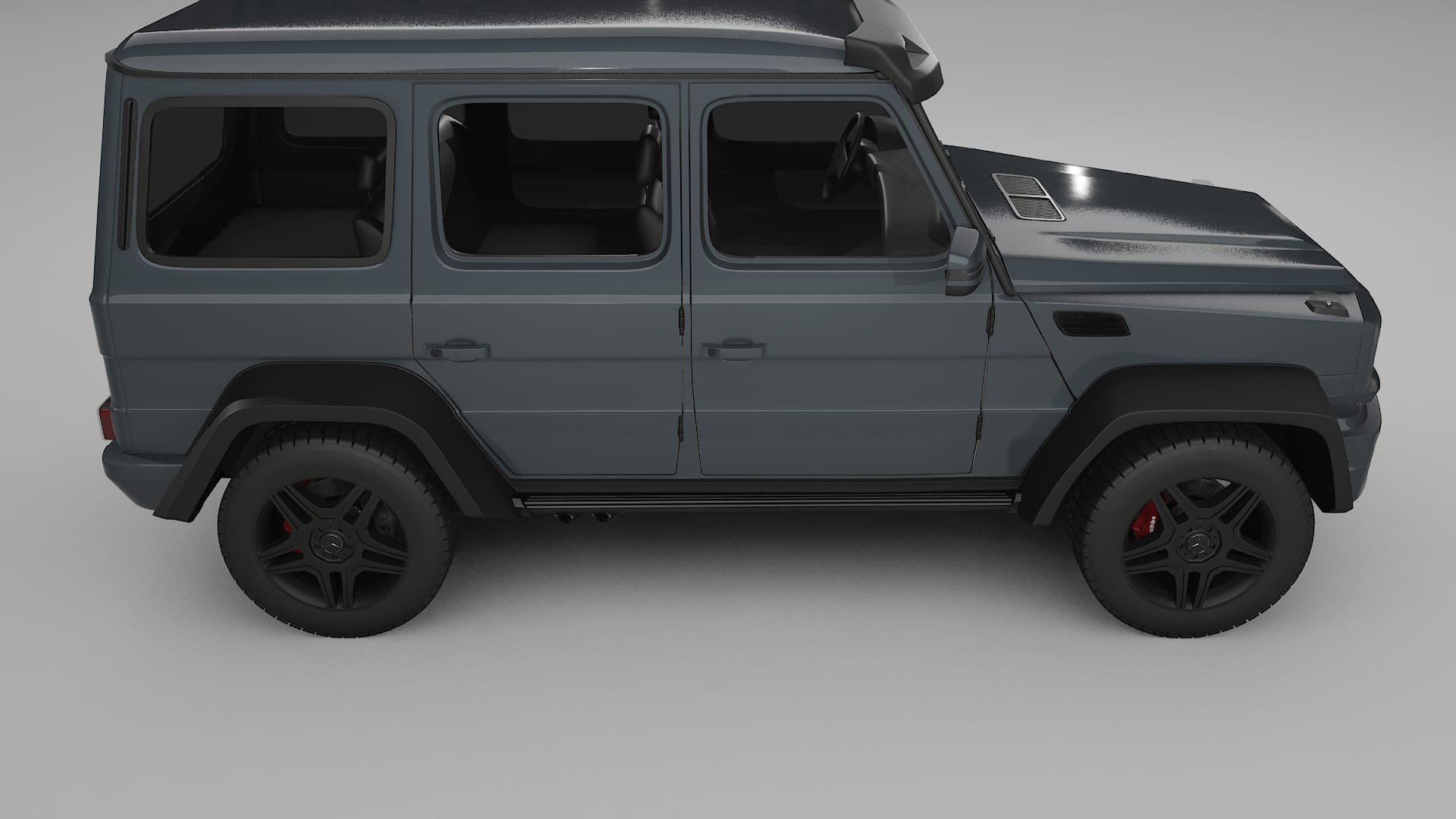 Mercedes G-class 4x4 W463 TPU Paint Protection Film | GRANITE Color Change PPF Full Pre-Cut Kit