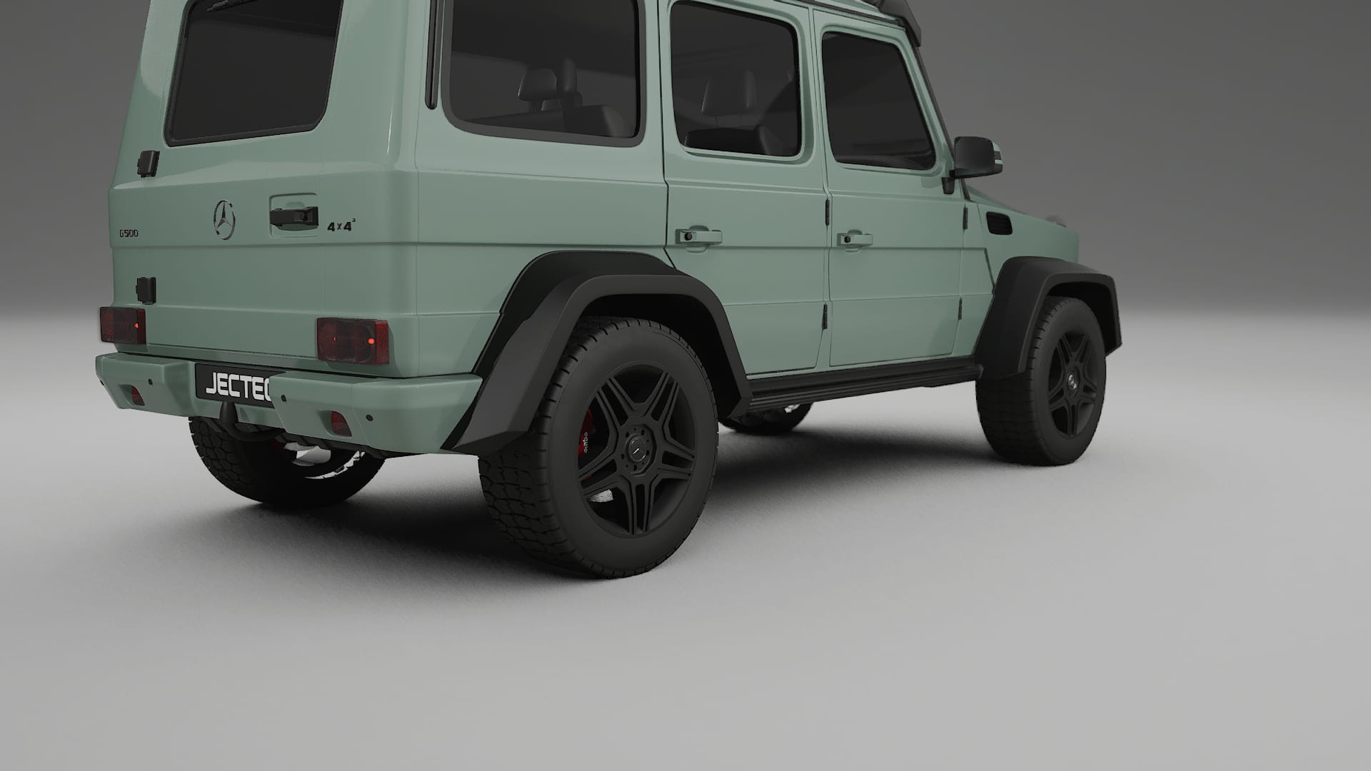 Mercedes G-class 4x4 W463 TPU Paint Protection Film | CINDER Color Change PPF Full Pre-Cut Kit