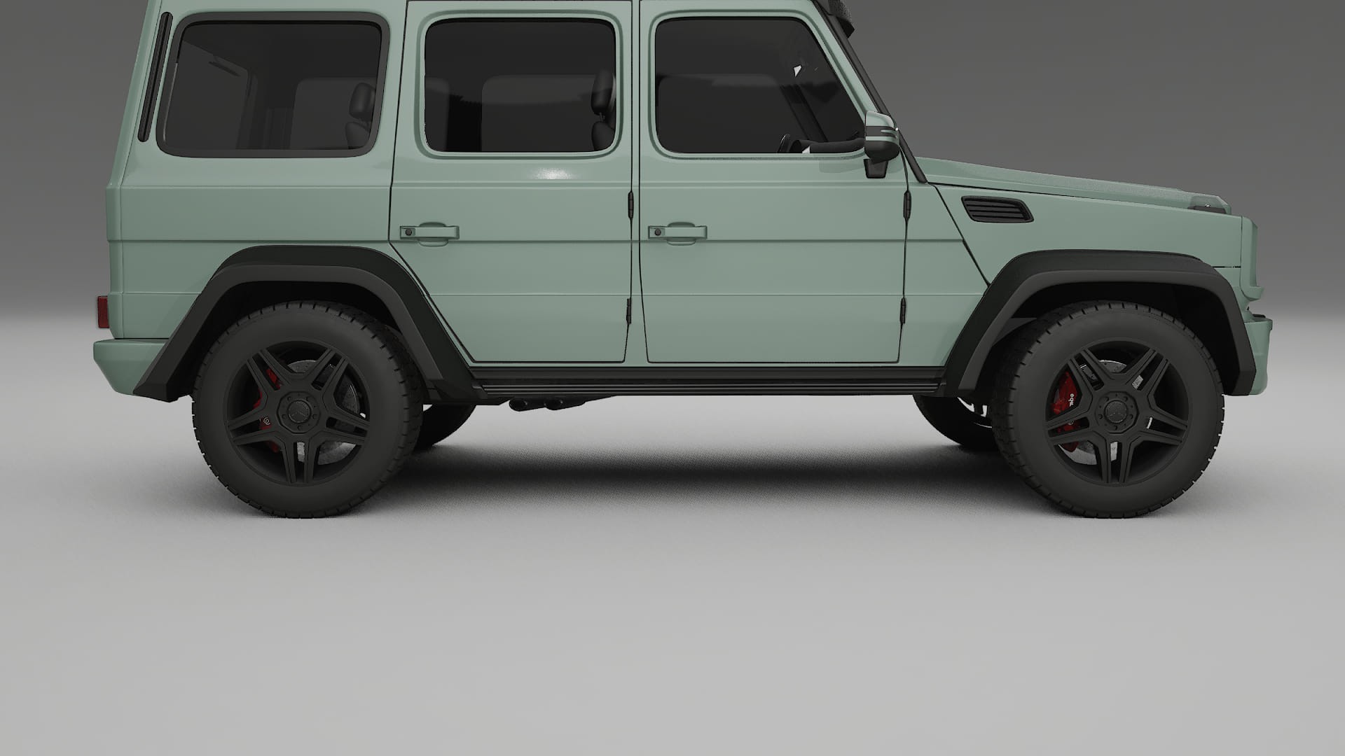 Mercedes G-class 4x4 W463 TPU Paint Protection Film | CINDER Color Change PPF Full Pre-Cut Kit