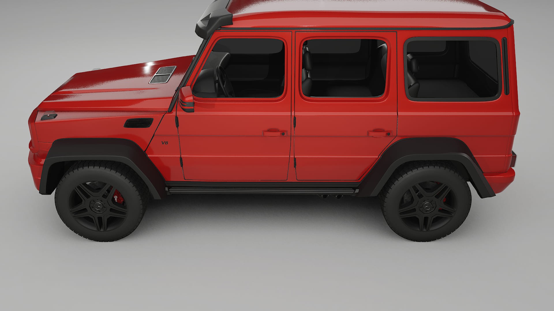 Mercedes G-class 4x4 W463 TPU Paint Protection Film | BLAZE Color Change PPF Full Pre-Cut Kit