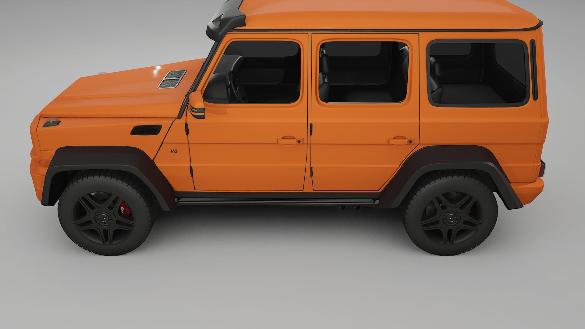 Mercedes G-class 4x4 W463 TPU Paint Protection Film | ROCKET Color Change PPF Full Pre-Cut Kit