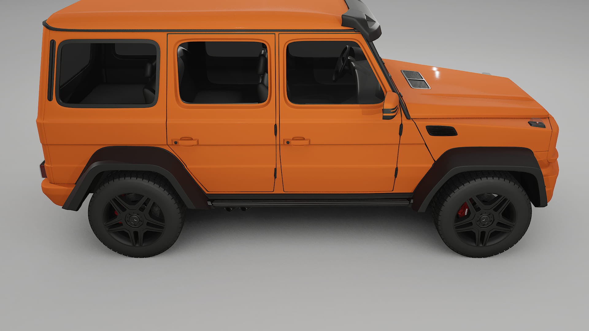 Mercedes G-class 4x4 W463 TPU Paint Protection Film | ROCKET Color Change PPF Full Pre-Cut Kit