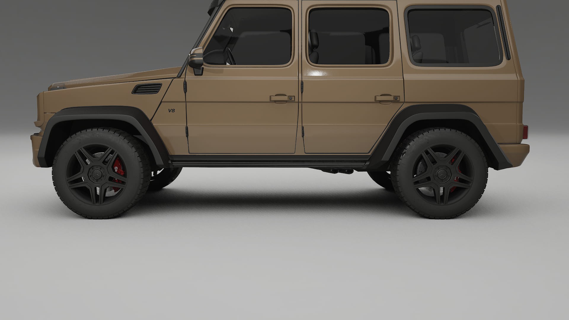 Mercedes G-class 4x4 W463 TPU Paint Protection Film | SAHARA Color Change PPF Full Pre-Cut Kit