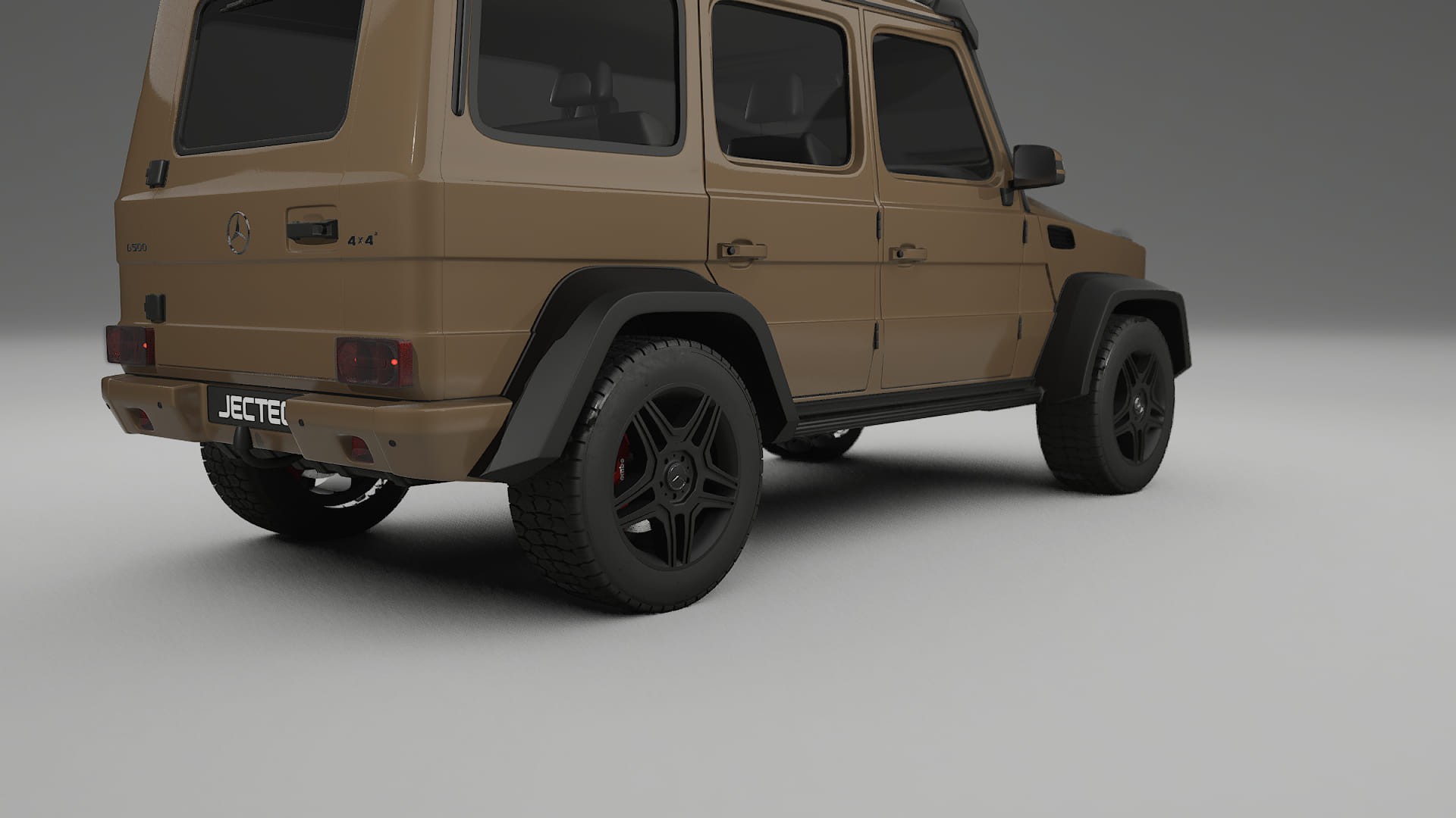 Mercedes G-class 4x4 W463 TPU Paint Protection Film | SAHARA Color Change PPF Full Pre-Cut Kit