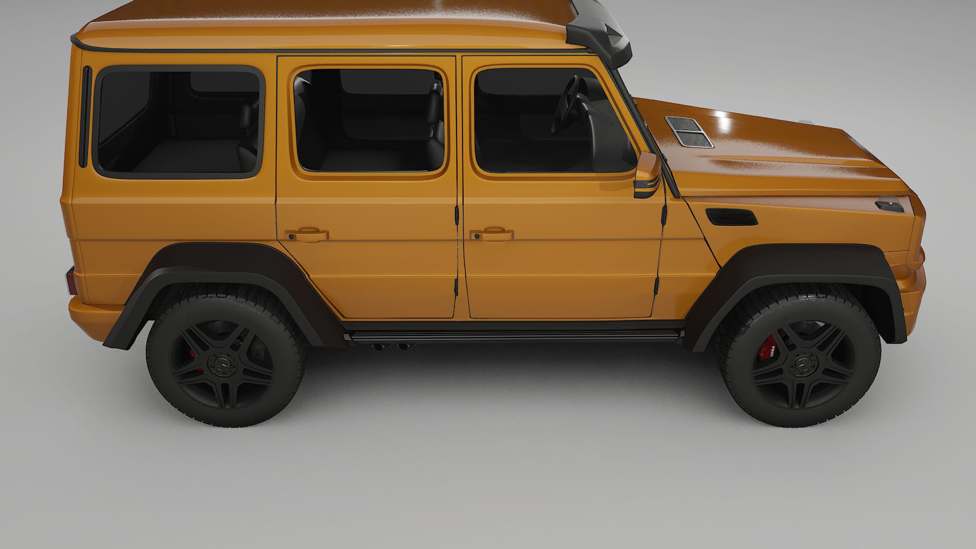 Mercedes G-class 4x4 W463 TPU Paint Protection Film | DAISY Color Change PPF Full Pre-Cut Kit