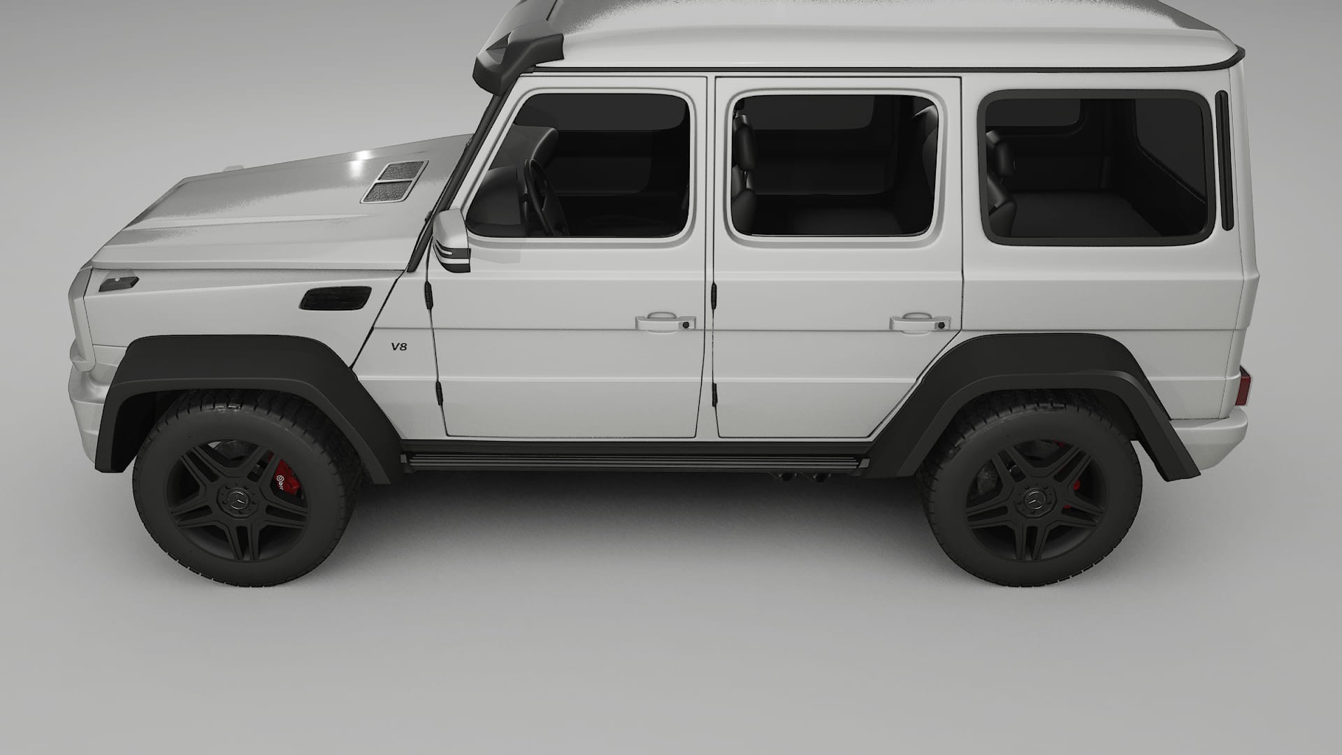 Mercedes G-class 4x4 W463 TPU Paint Protection Film | PEARL Color Change PPF Full Pre-Cut Kit