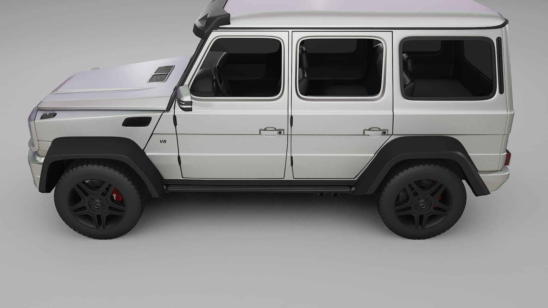 Mercedes G-class 4x4 W463 TPU Paint Protection Film | NEBULA Color Change PPF Full Pre-Cut Kit