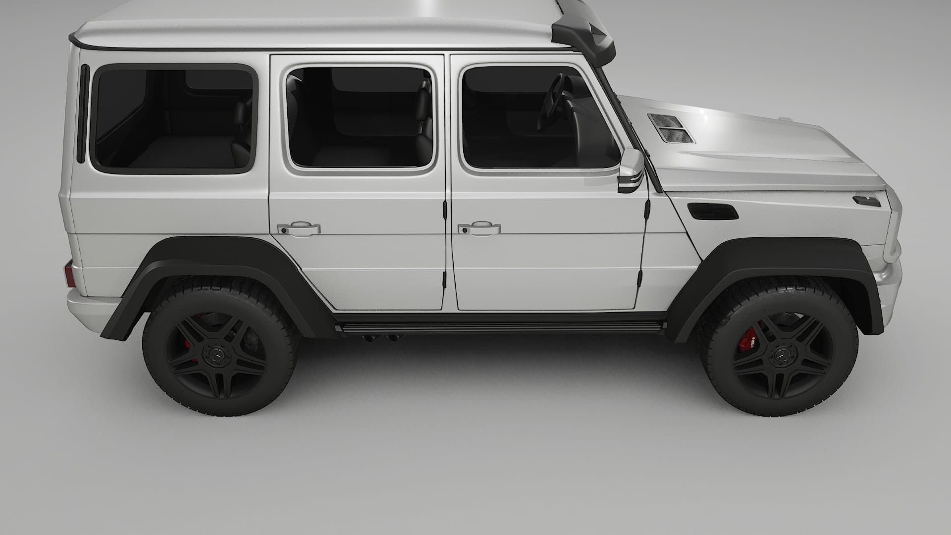 Mercedes G-class 4x4 W463 TPU Paint Protection Film | OPAL Color Change PPF Full Pre-Cut Kit