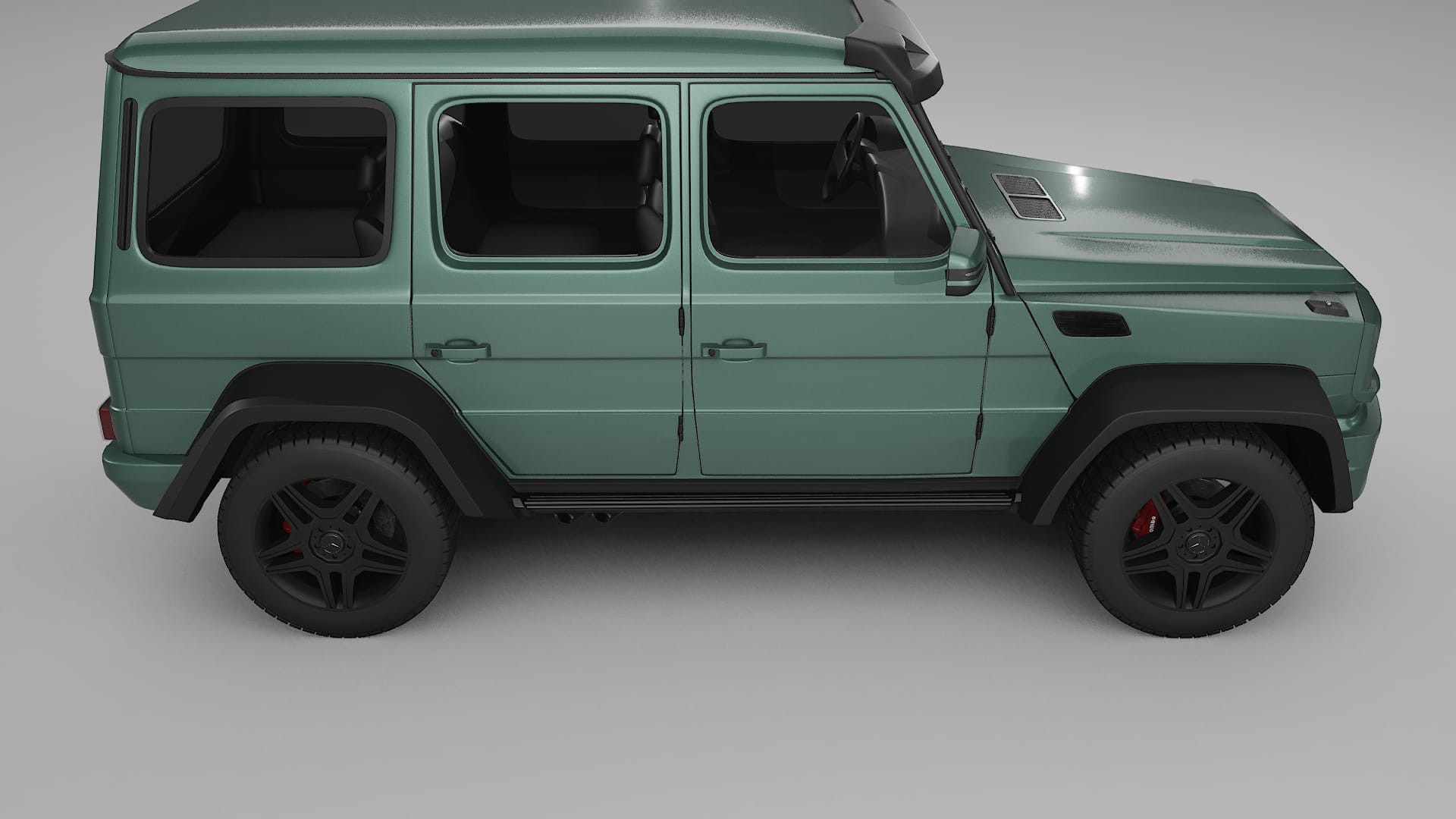 Mercedes G-class 4x4 W463 TPU Paint Protection Film | EVERGREEN Color Change PPF Full Pre-Cut Kit