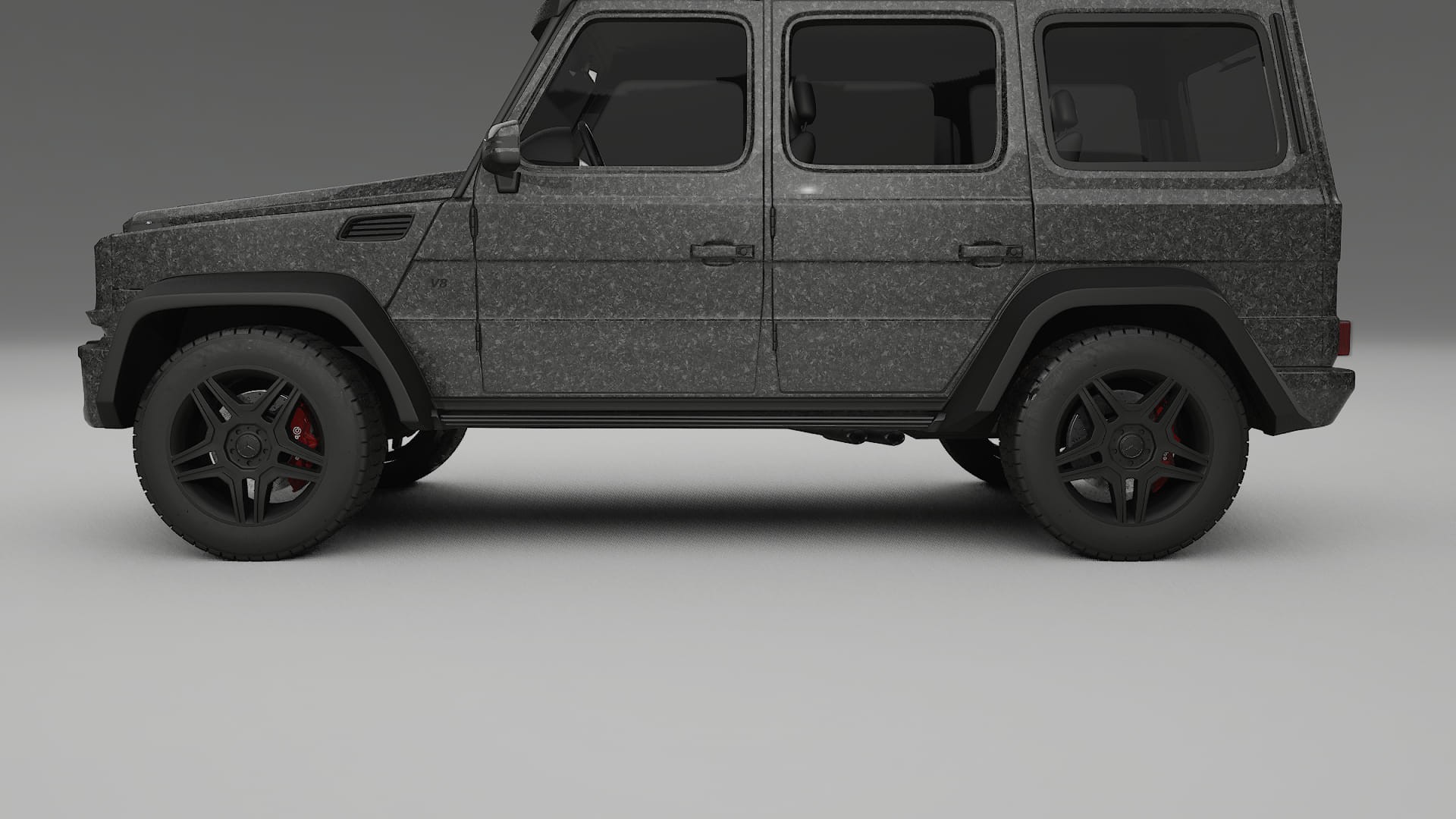 Mercedes G-class 4x4 W463 TPU Paint Protection Film | FORGED S Color Change PPF Full Pre-Cut Kit
