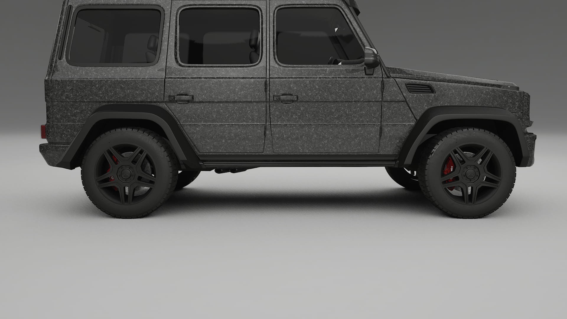 Mercedes G-class 4x4 W463 TPU Paint Protection Film | FORGED S Color Change PPF Full Pre-Cut Kit
