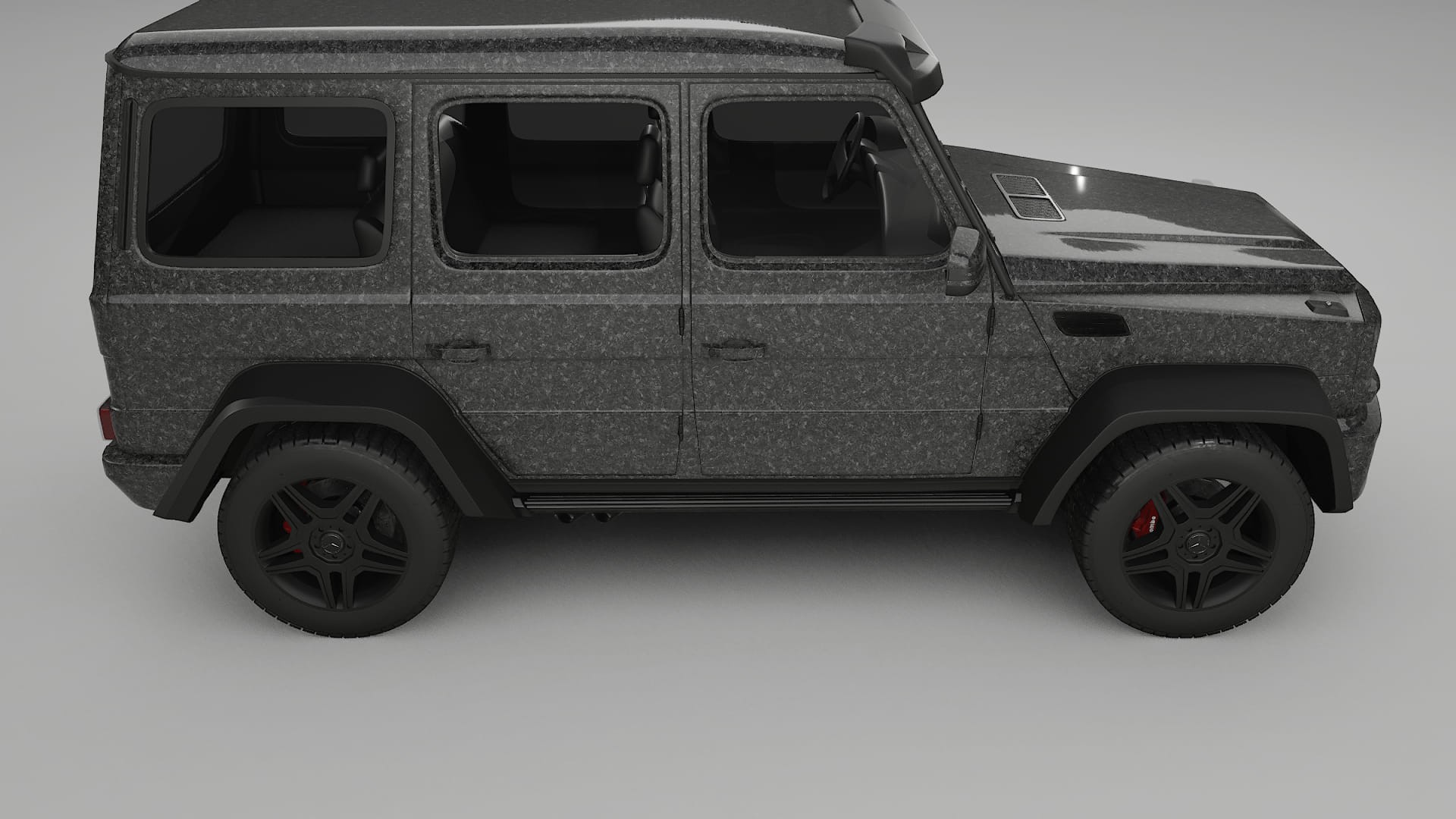 Mercedes G-class 4x4 W463 TPU Paint Protection Film | FORGED S Color Change PPF Full Pre-Cut Kit