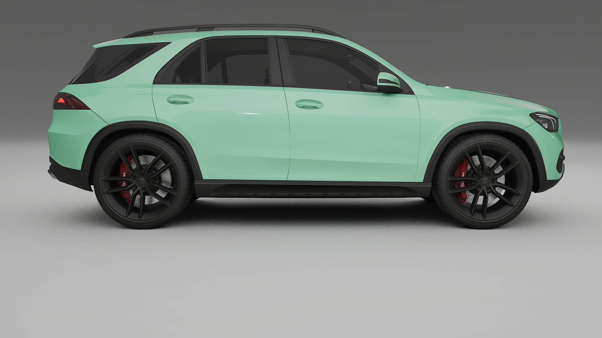 Mercedes GLE W167 TPU Paint Protection Film | DUSTY Color Change PPF Full Pre-Cut Kit