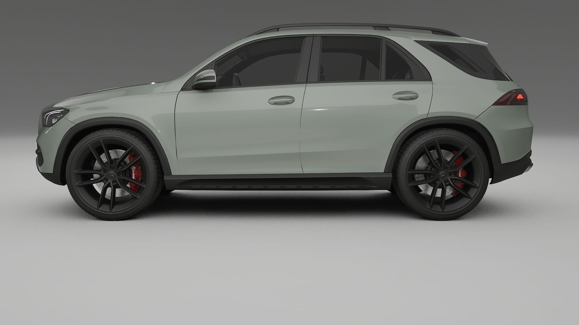 Mercedes GLE W167 TPU Paint Protection Film | SLATE Color Change PPF Full Pre-Cut Kit