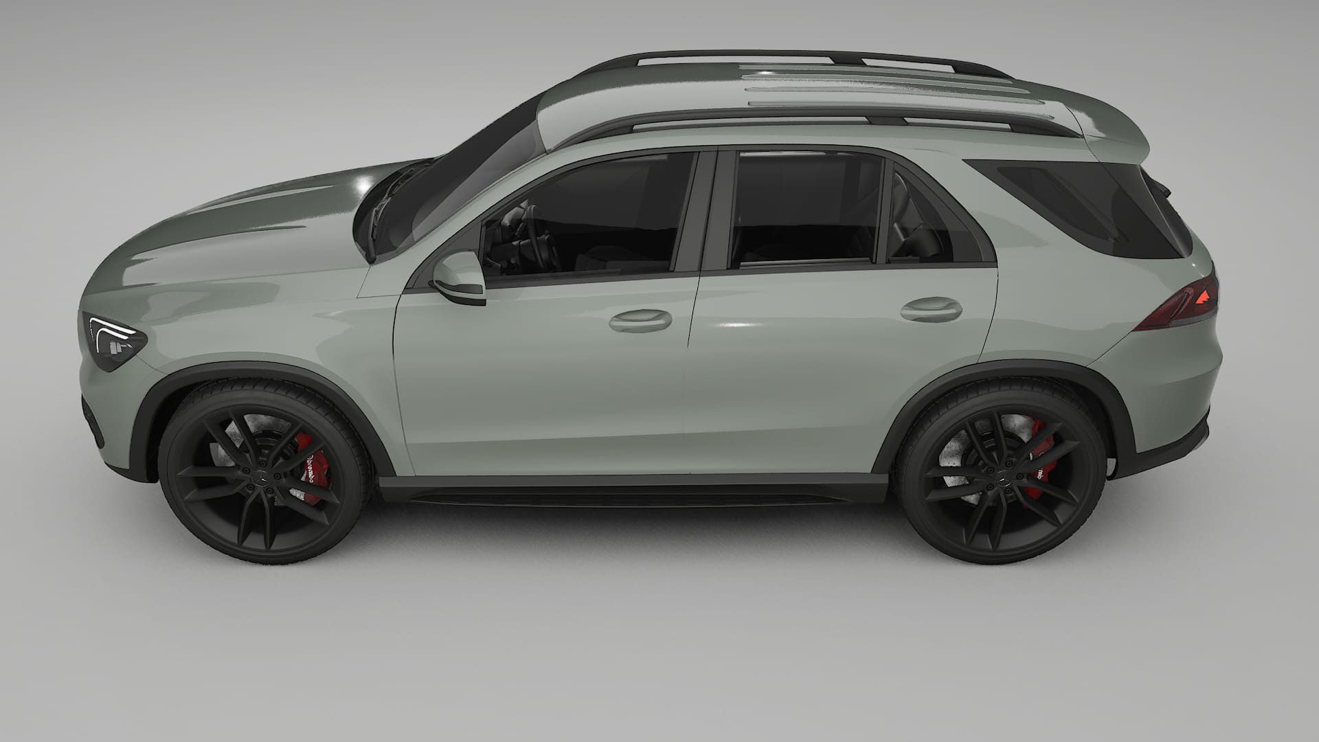 Mercedes GLE W167 TPU Paint Protection Film | SLATE Color Change PPF Full Pre-Cut Kit
