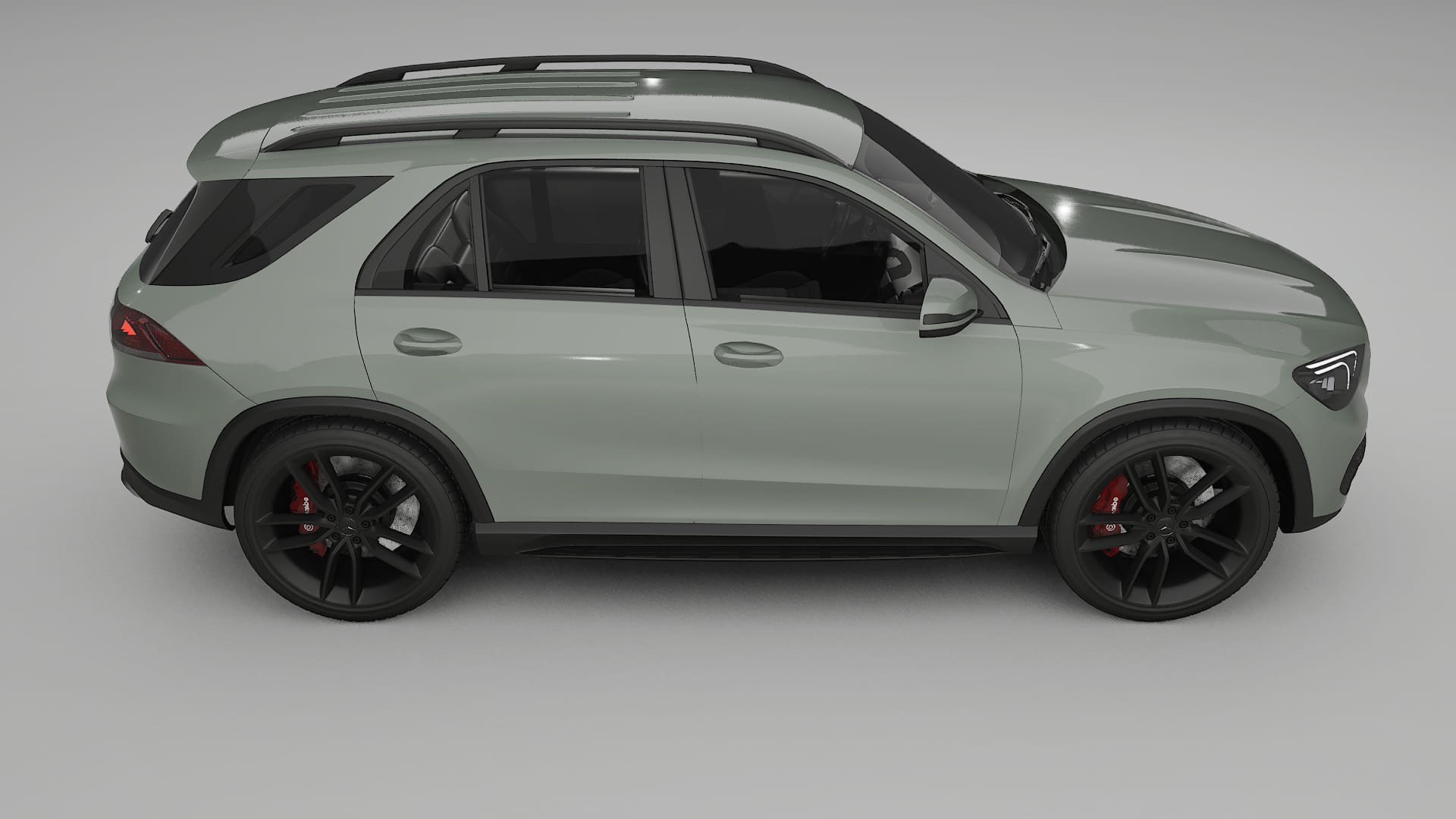 Mercedes GLE W167 TPU Paint Protection Film | SLATE Color Change PPF Full Pre-Cut Kit