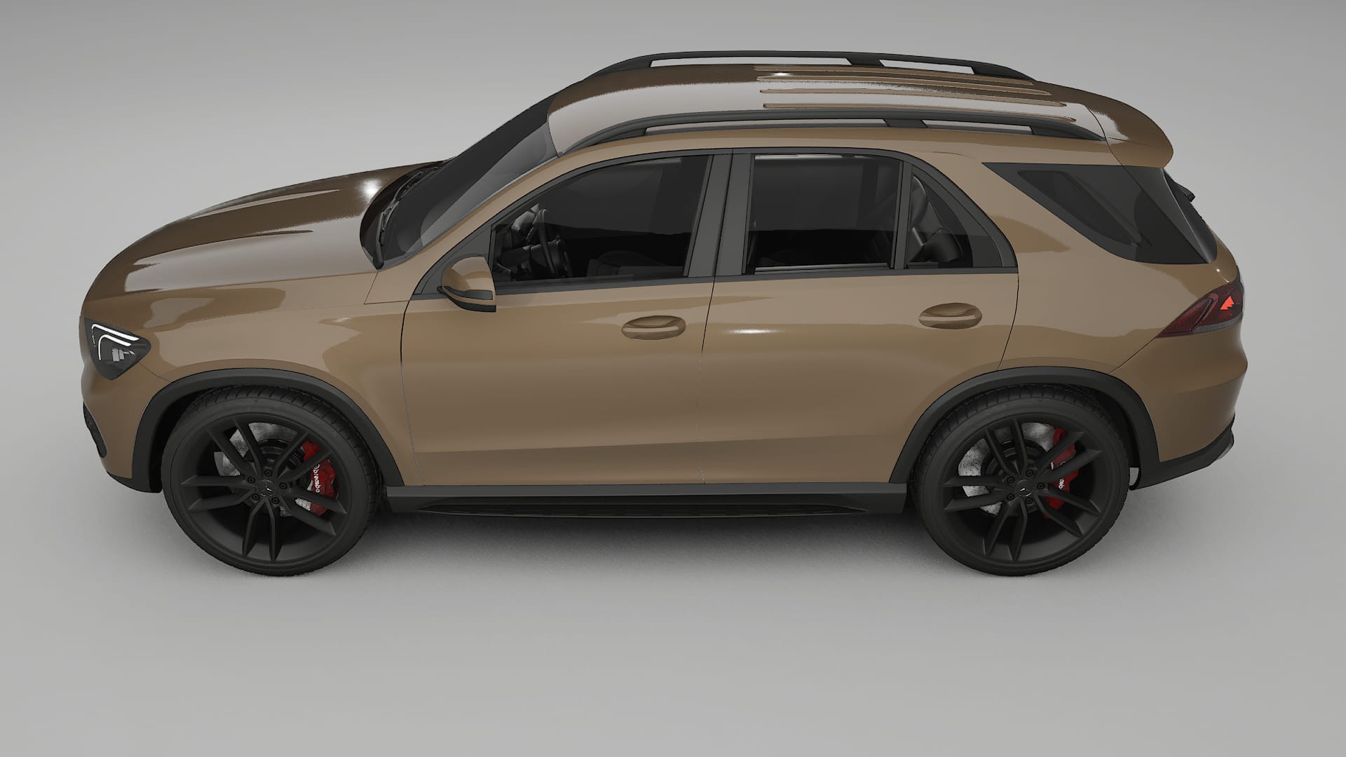 Mercedes GLE W167 TPU Paint Protection Film | SAHARA Color Change PPF Full Pre-Cut Kit