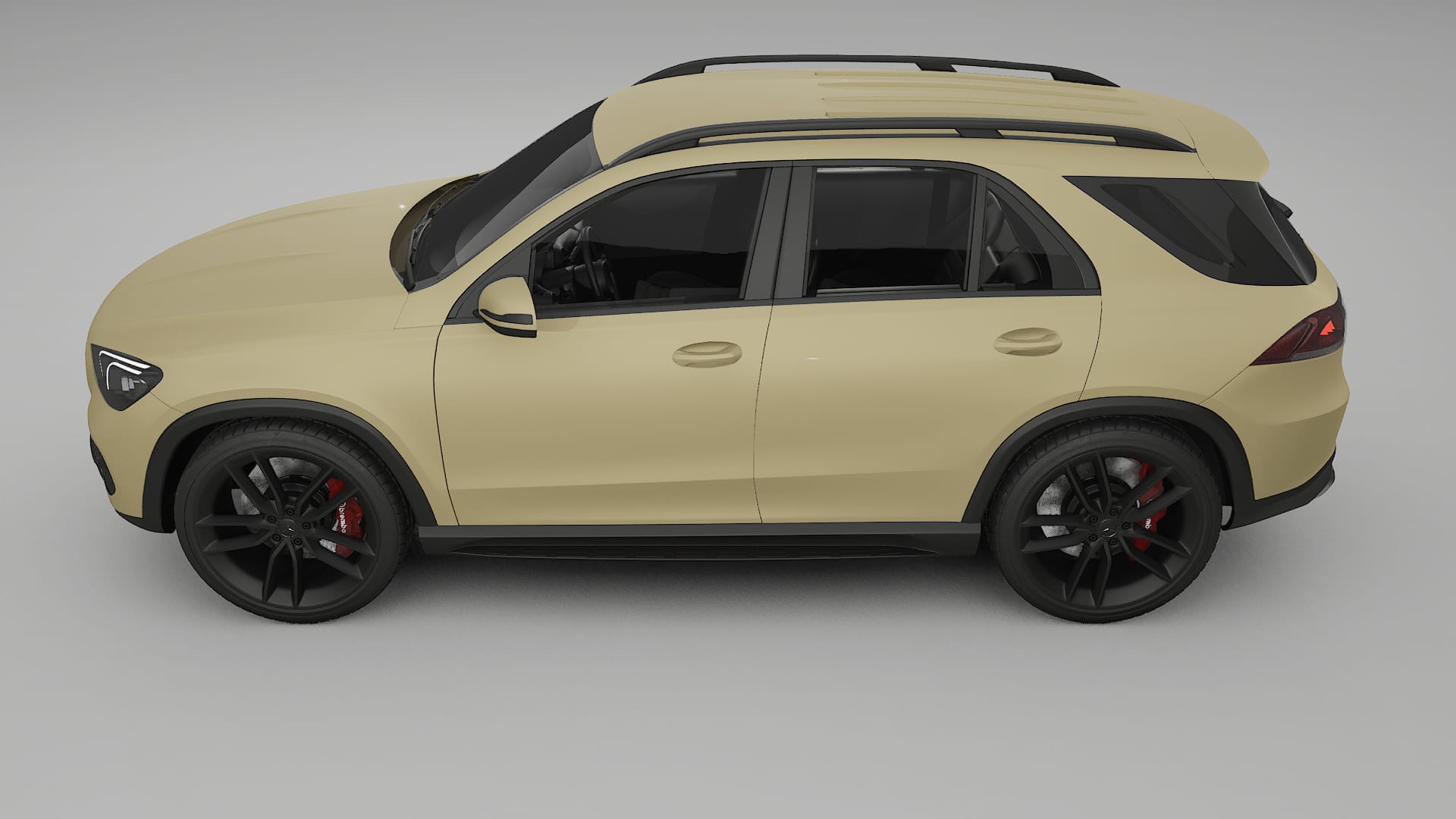 Mercedes GLE W167 TPU Paint Protection Film | SAND Color Change PPF Full Pre-Cut Kit