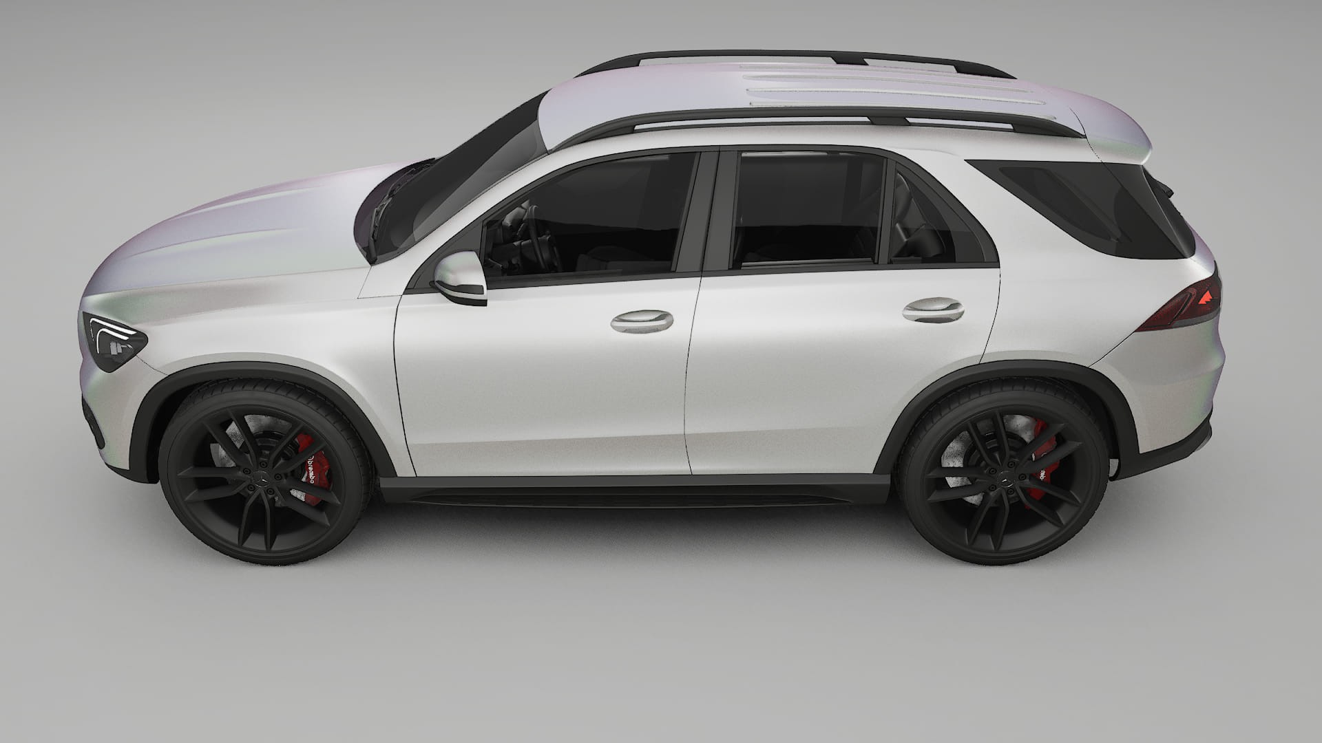 Mercedes GLE W167 TPU Paint Protection Film | NEBULA Color Change PPF Full Pre-Cut Kit
