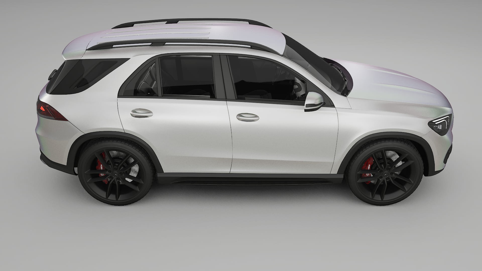 Mercedes GLE W167 TPU Paint Protection Film | NEBULA Color Change PPF Full Pre-Cut Kit