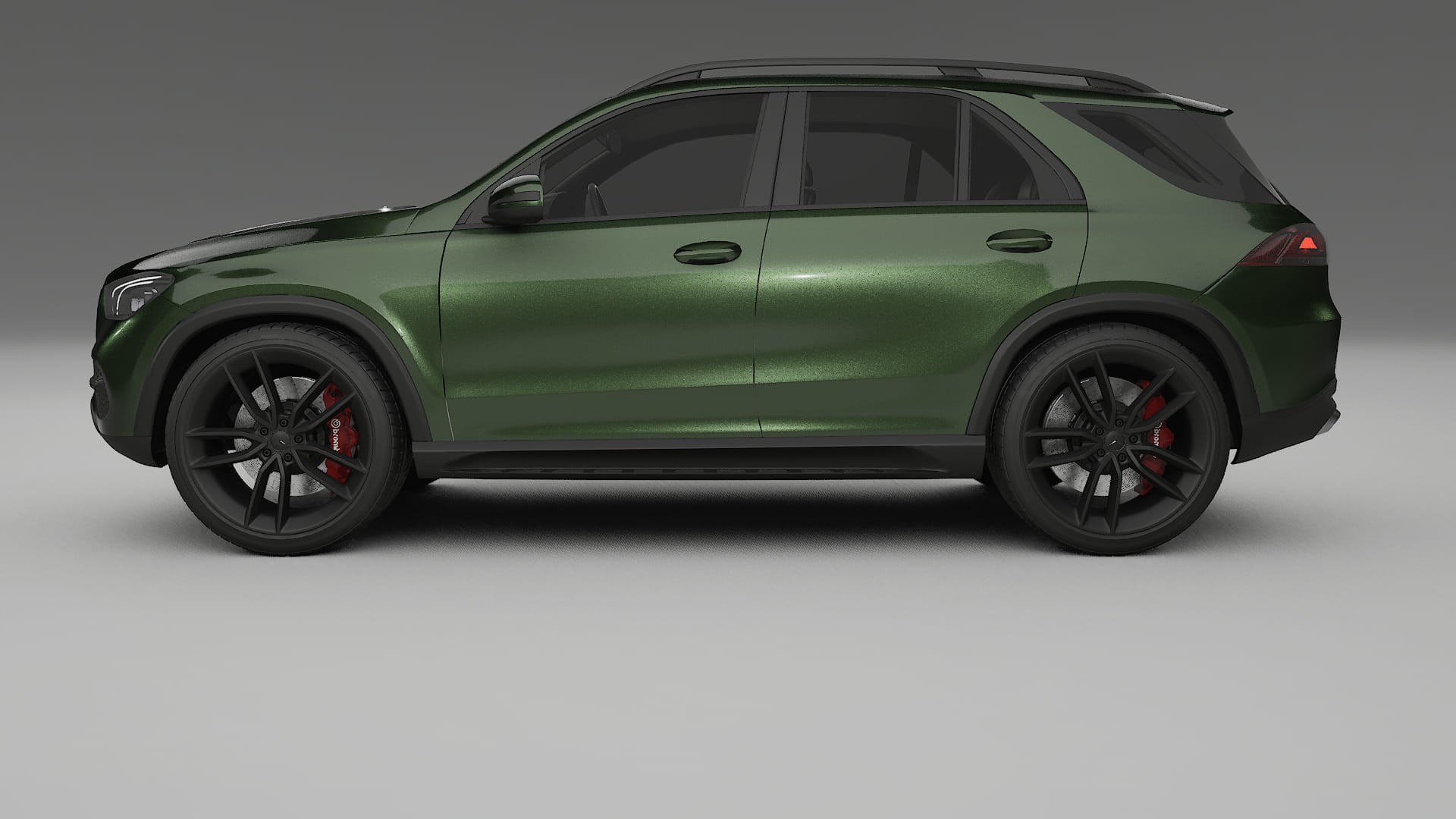 Mercedes GLE W167 TPU Paint Protection Film | LAGOON Color Change PPF Full Pre-Cut Kit