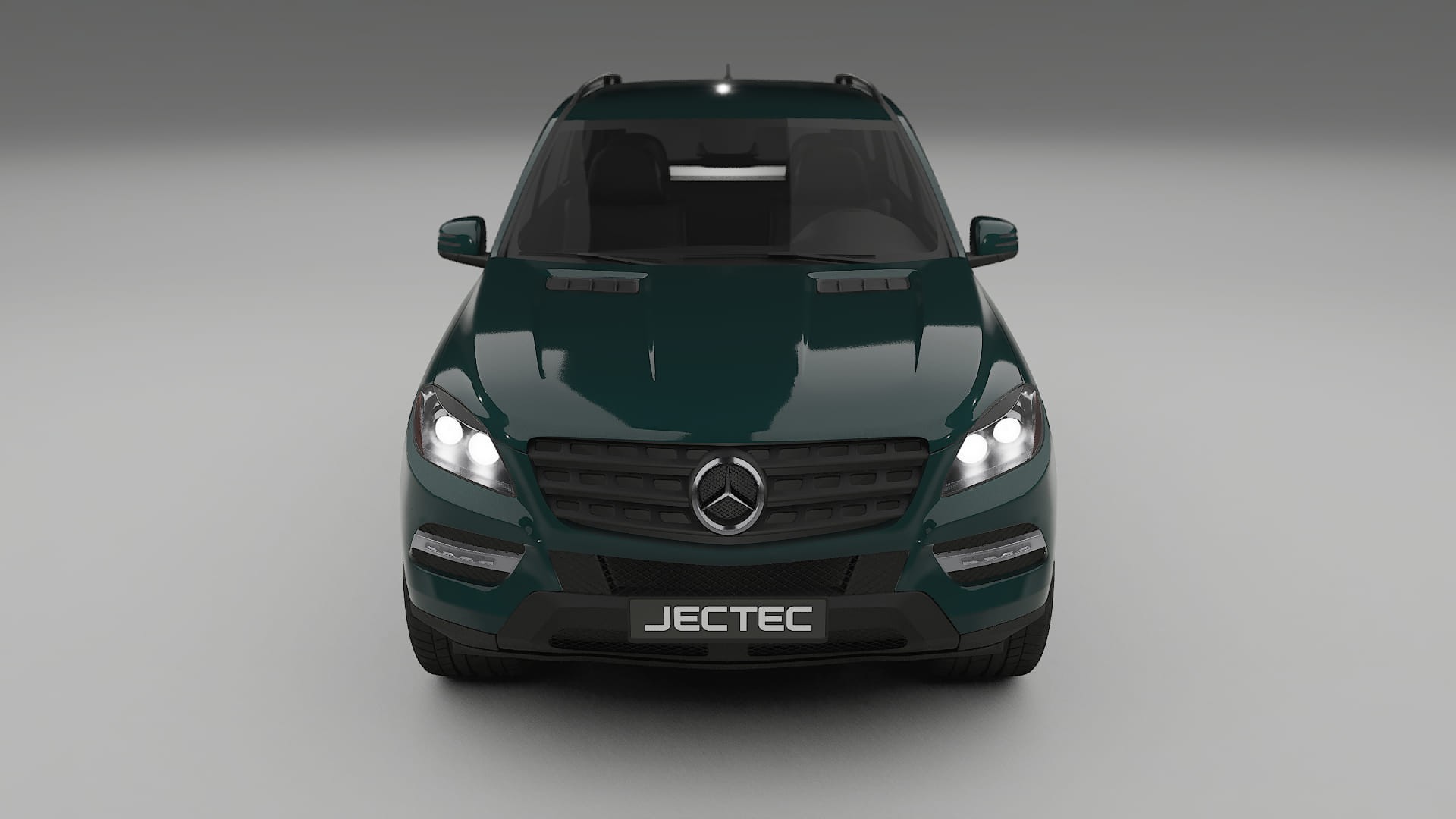 Mercedes M-class W166 TPU Paint Protection Film | INFERNO Color Change PPF Full Pre-Cut Kit