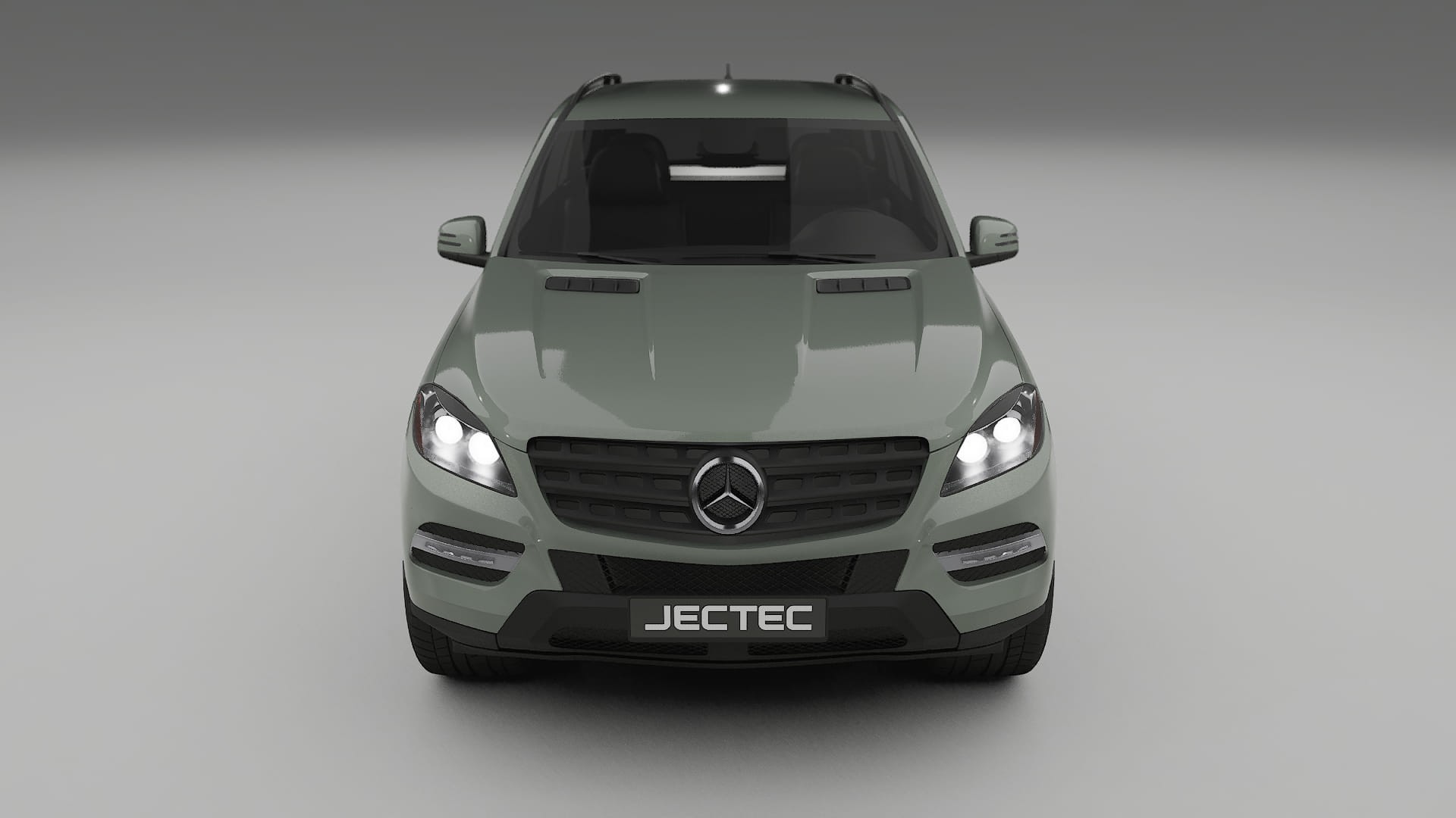 Mercedes M-class W166 TPU Paint Protection Film | SLATE Color Change PPF Full Pre-Cut Kit