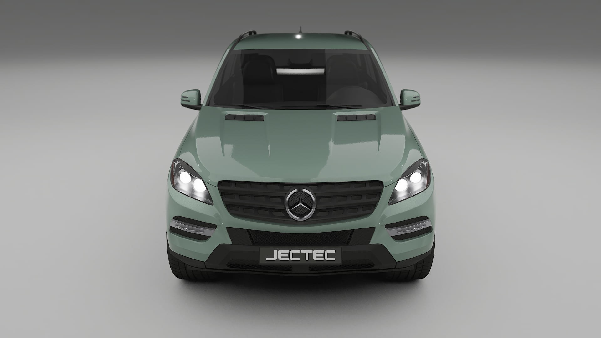 Mercedes M-class W166 TPU Paint Protection Film | CINDER Color Change PPF Full Pre-Cut Kit