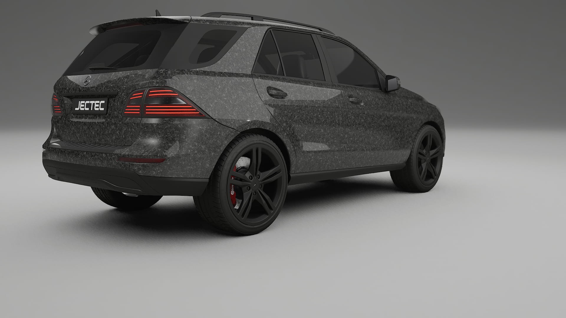 Mercedes M-class W166 TPU Paint Protection Film | FORGED S Color Change PPF Full Pre-Cut Kit