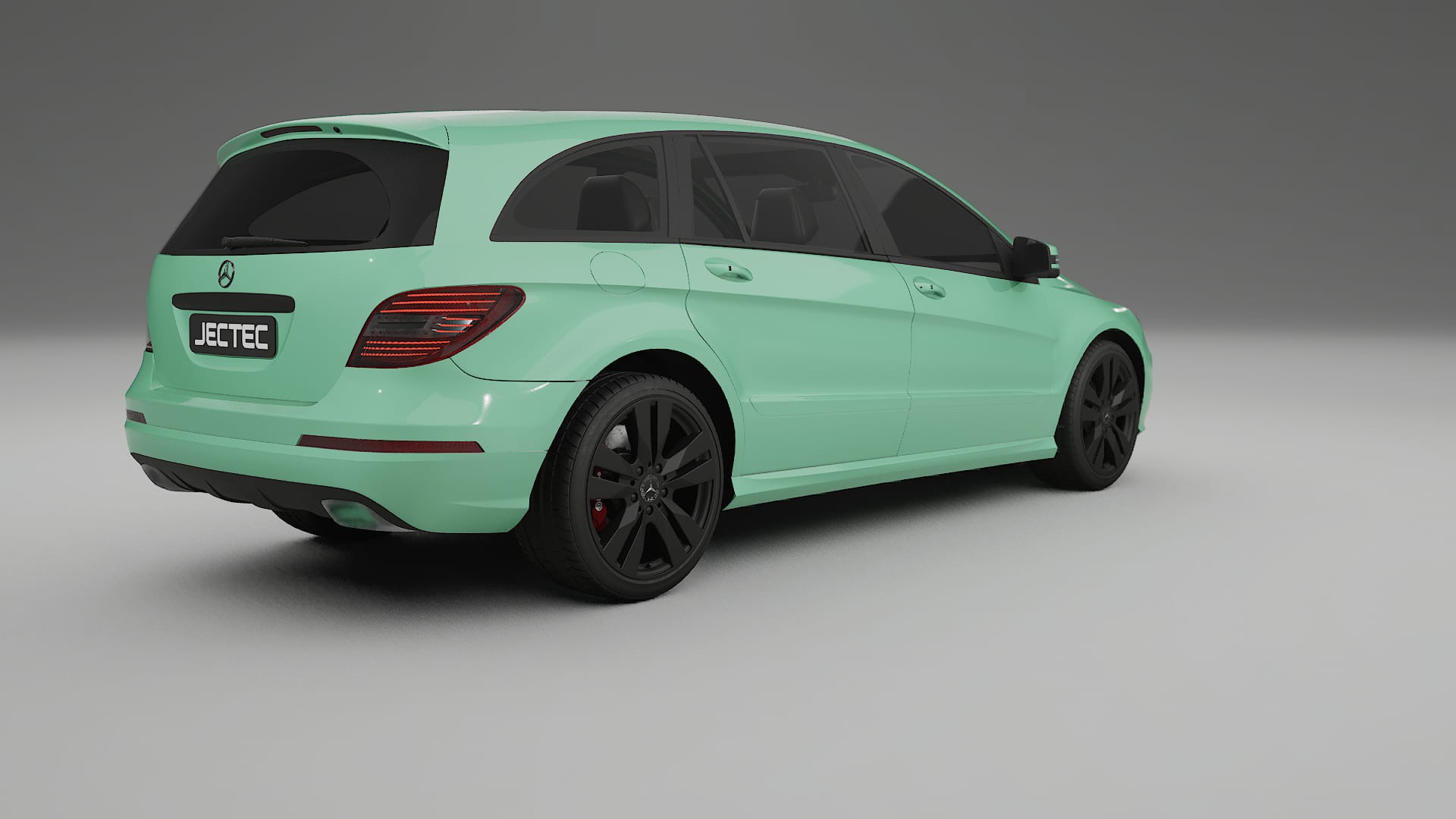Mercedes R-class W251 facelift LCI TPU Paint Protection Film | DUSTY Color Change PPF Full Pre-Cut Kit