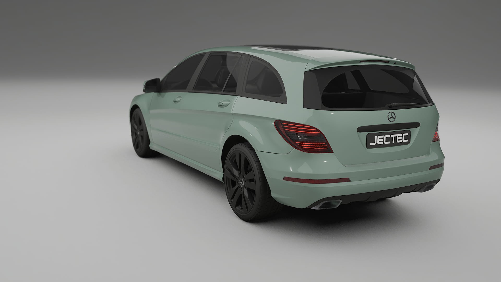 Mercedes R-class W251 facelift LCI TPU Paint Protection Film | CINDER Color Change PPF Full Pre-Cut Kit