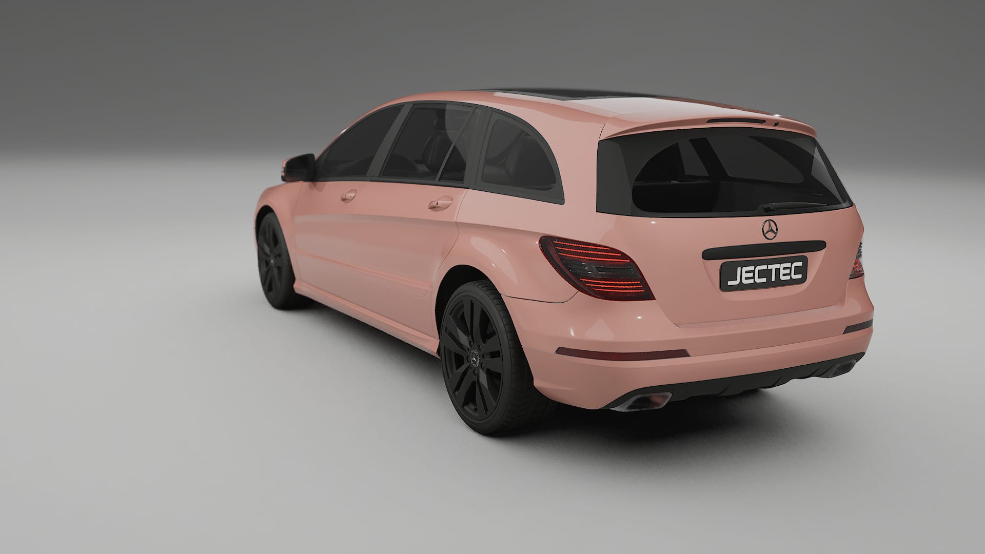 Mercedes R-class W251 facelift LCI TPU Paint Protection Film | BLUSH Color Change PPF Full Pre-Cut Kit