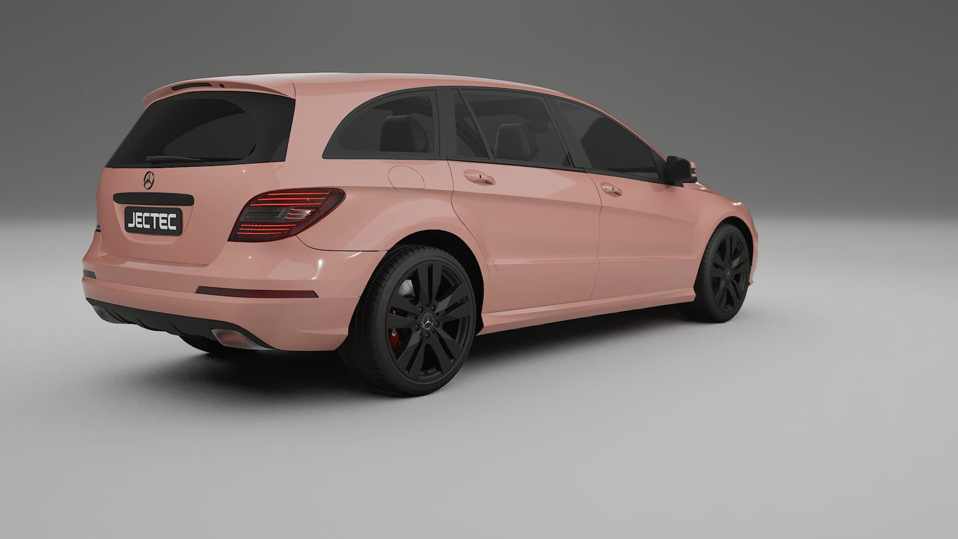 Mercedes R-class W251 facelift LCI TPU Paint Protection Film | BLUSH Color Change PPF Full Pre-Cut Kit