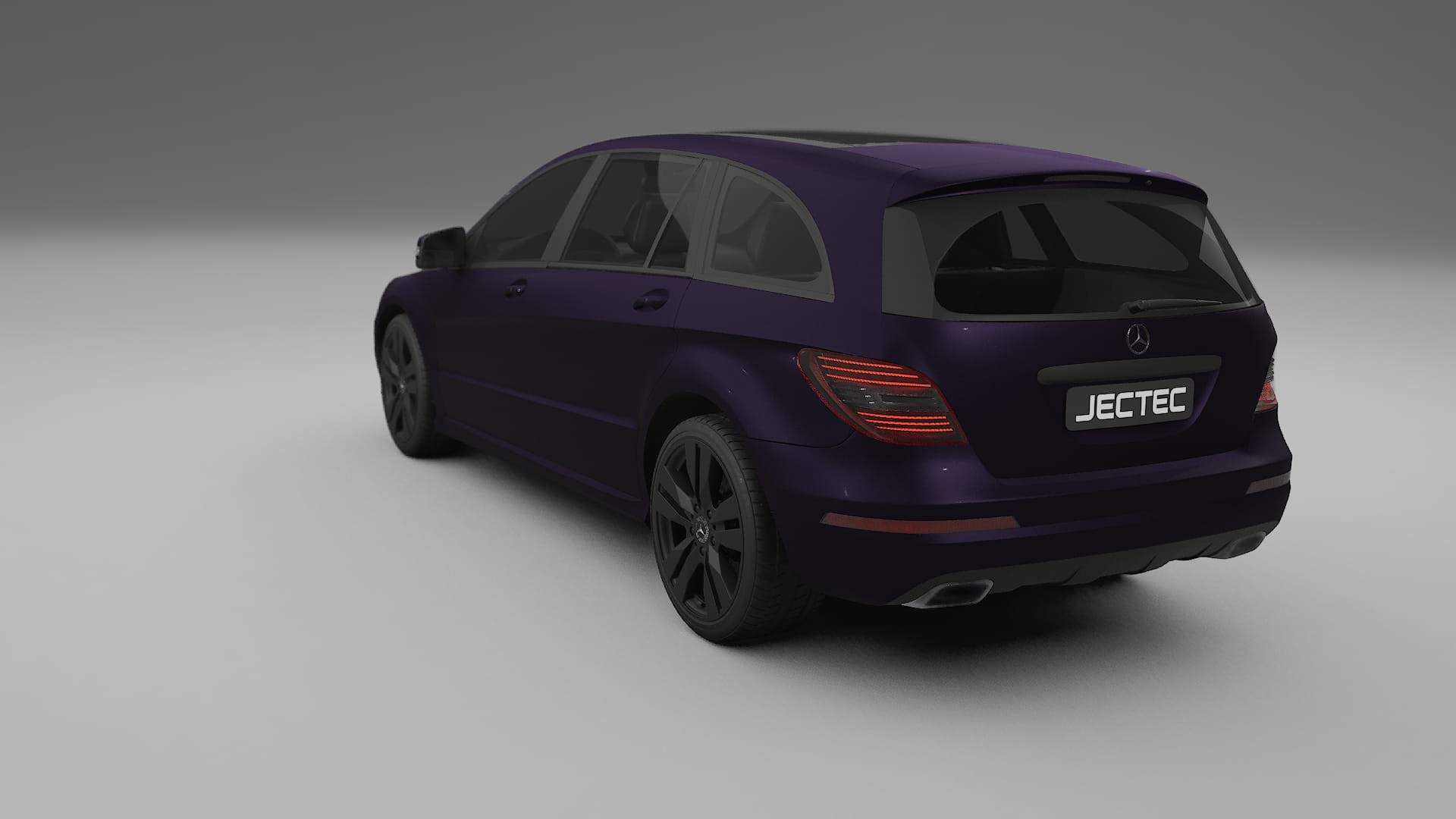 Mercedes R-class W251 facelift LCI TPU Paint Protection Film | VIOLET Color Change PPF Full Pre-Cut Kit