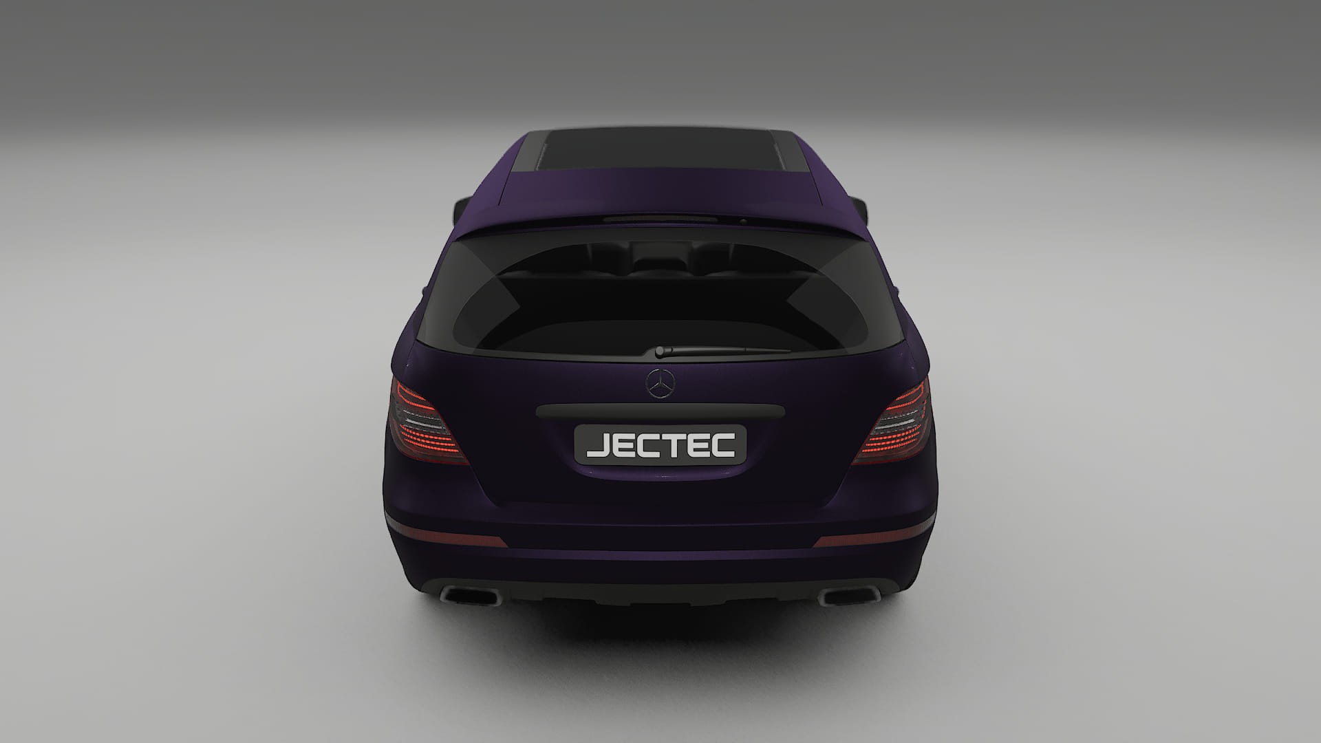 Mercedes R-class W251 facelift LCI TPU Paint Protection Film | VIOLET Color Change PPF Full Pre-Cut Kit